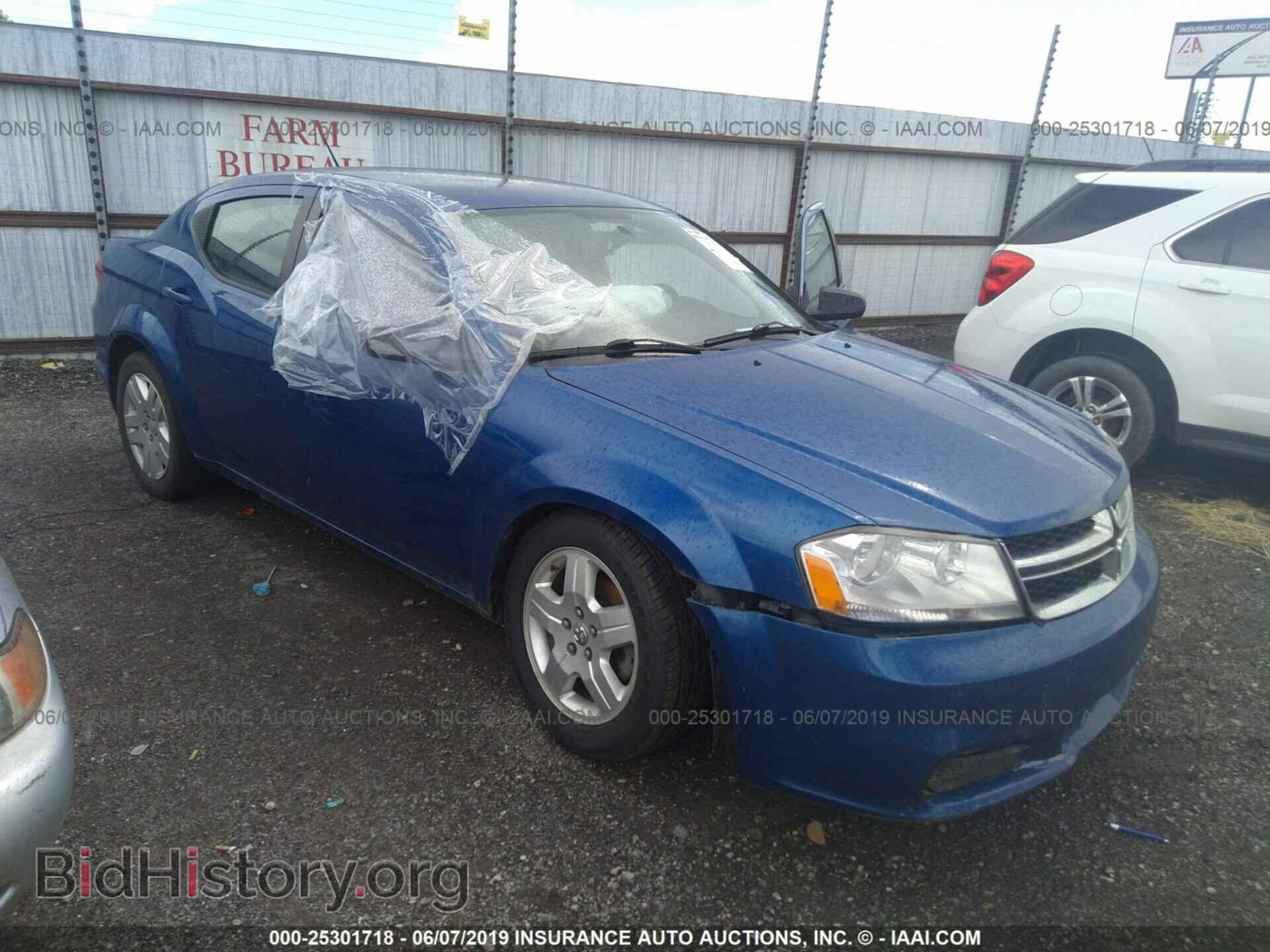 Фотография 1C3CDZAB8DN594453 - DODGE AVENGER 2013
