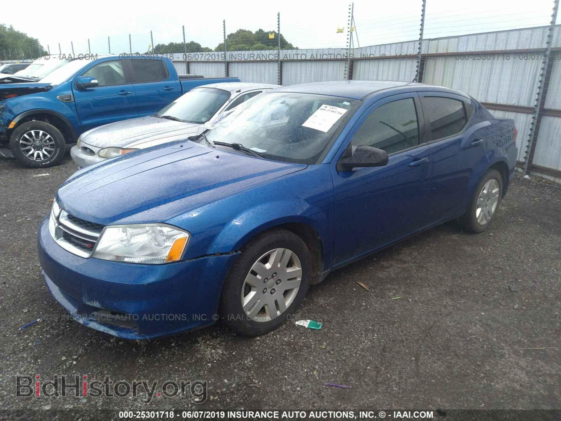 2013 DODGE AVENGER - VIN: 1C3CDZAB8DN594453 - Photo 2