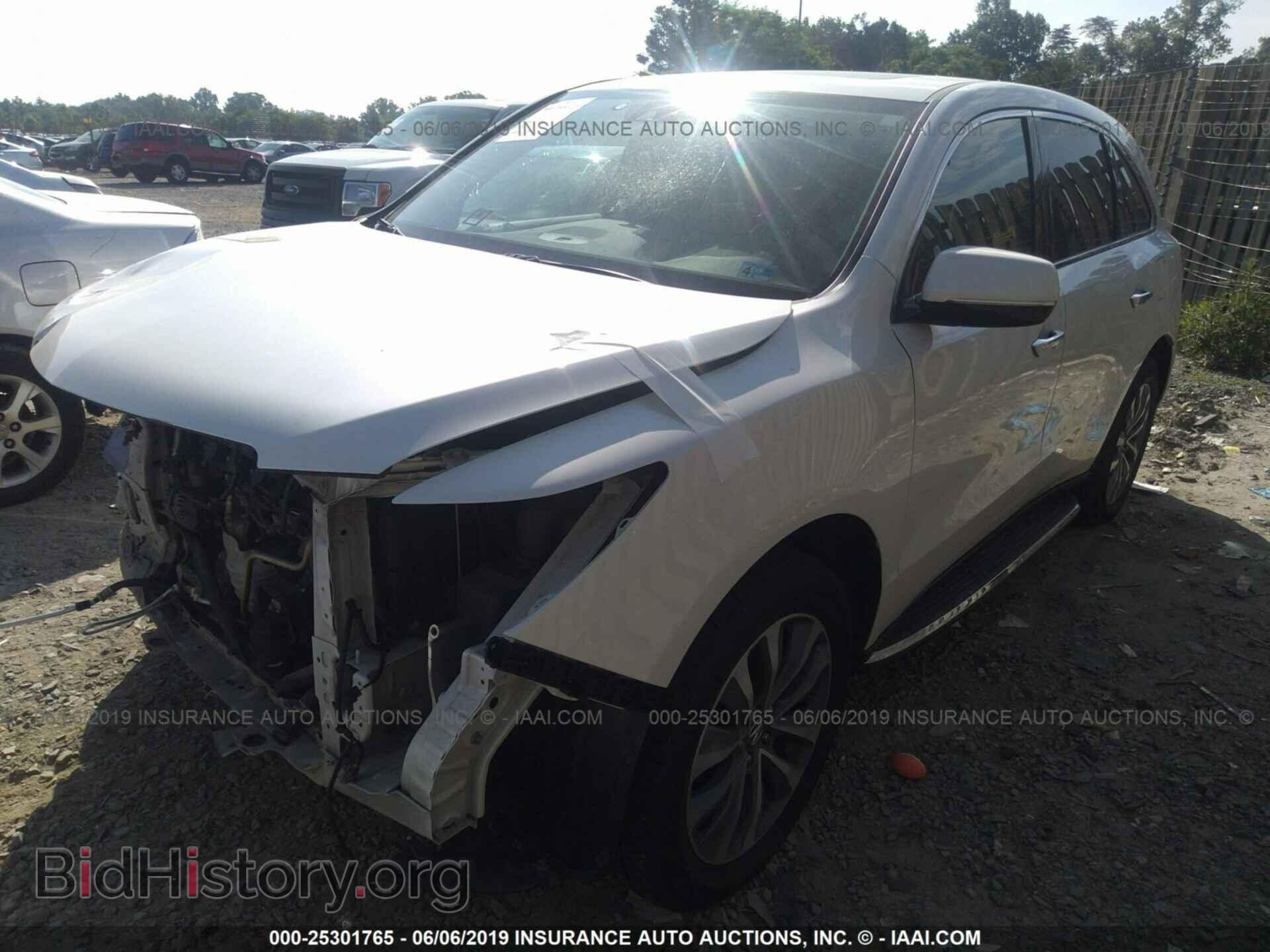 2014 ACURA MDX - VIN: 5FRYD4H42EB045602 - Фото 2
