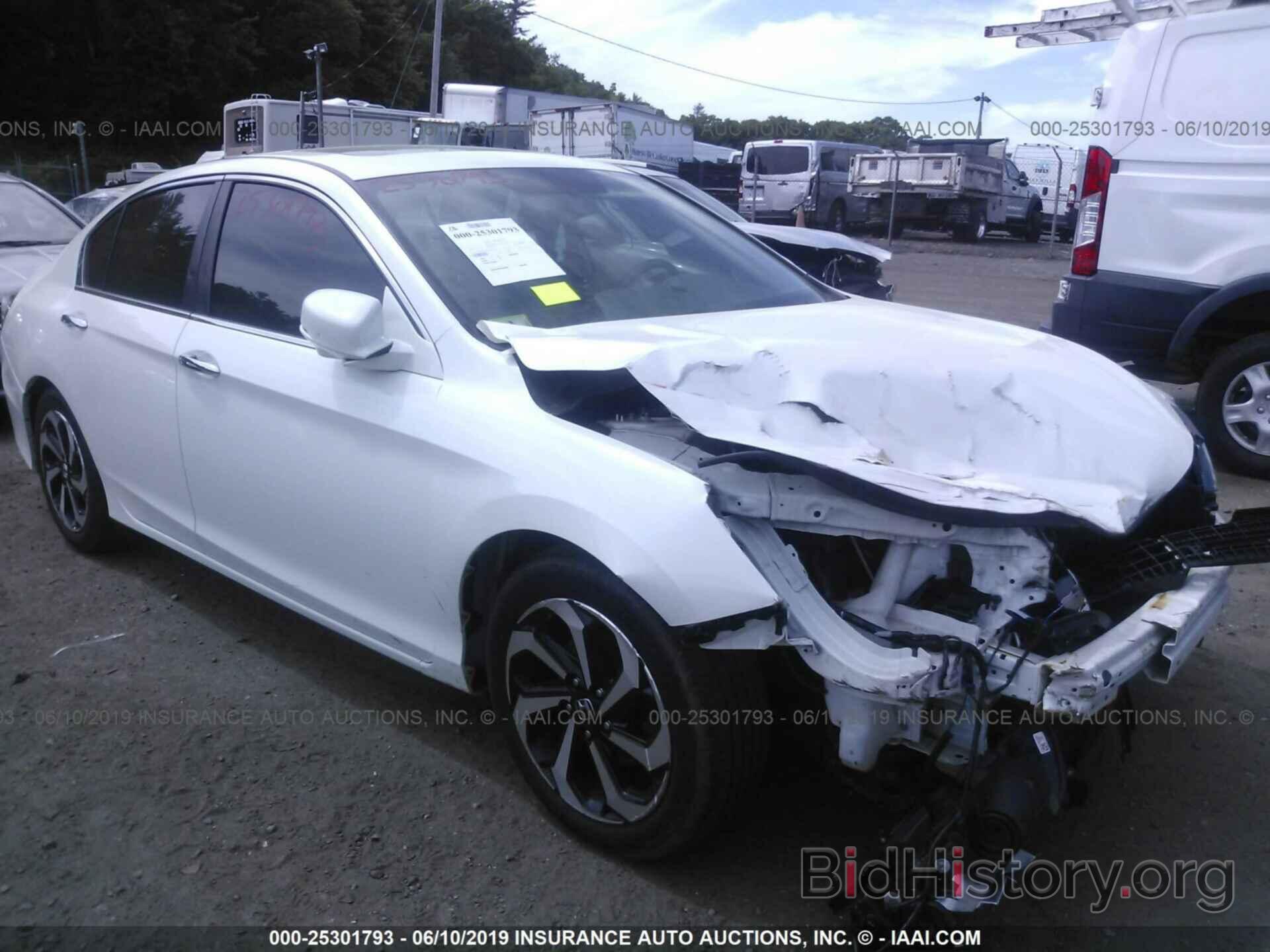 Photo 1HGCR2F82GA114308 - HONDA ACCORD 2016