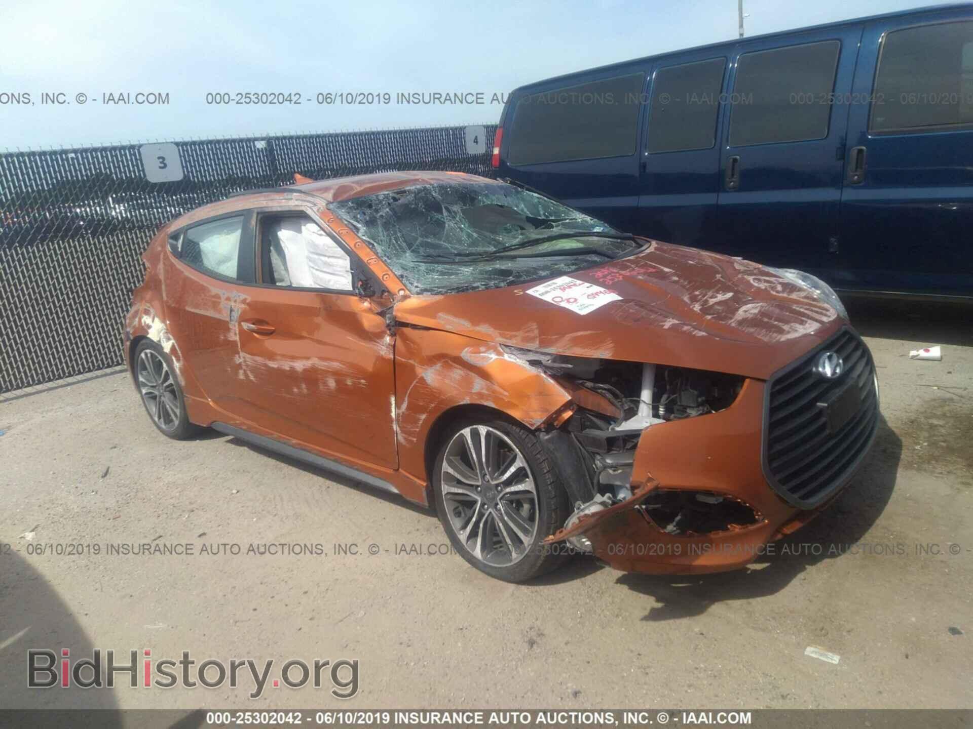 Photo KMHTC6AE4GU298570 - HYUNDAI VELOSTER 2016