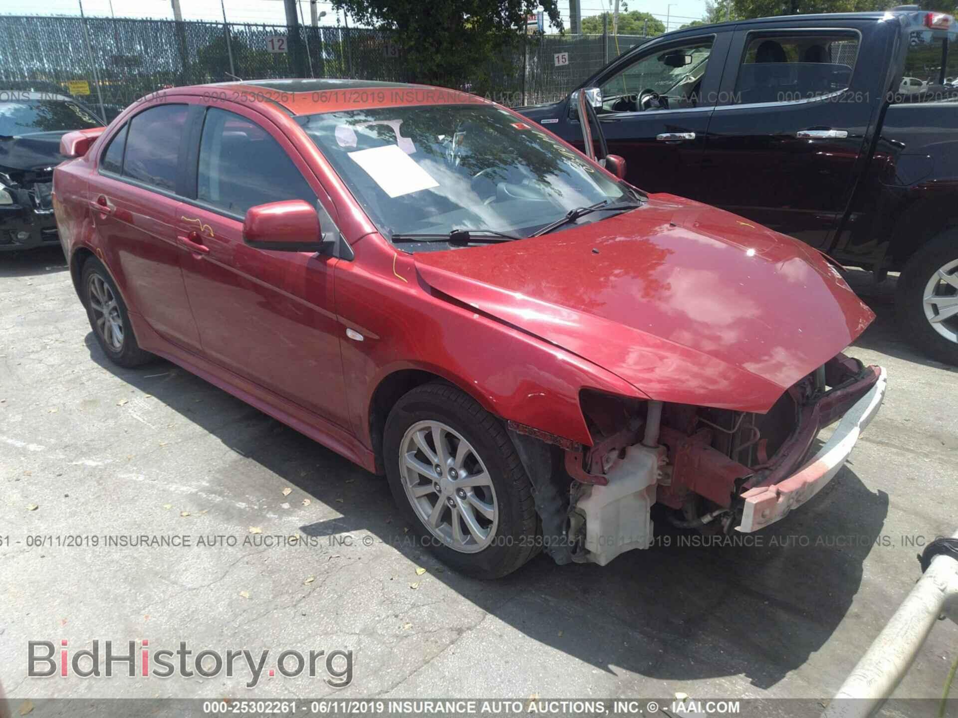 Photo JA32U2FUXBU039014 - MITSUBISHI LANCER 2011