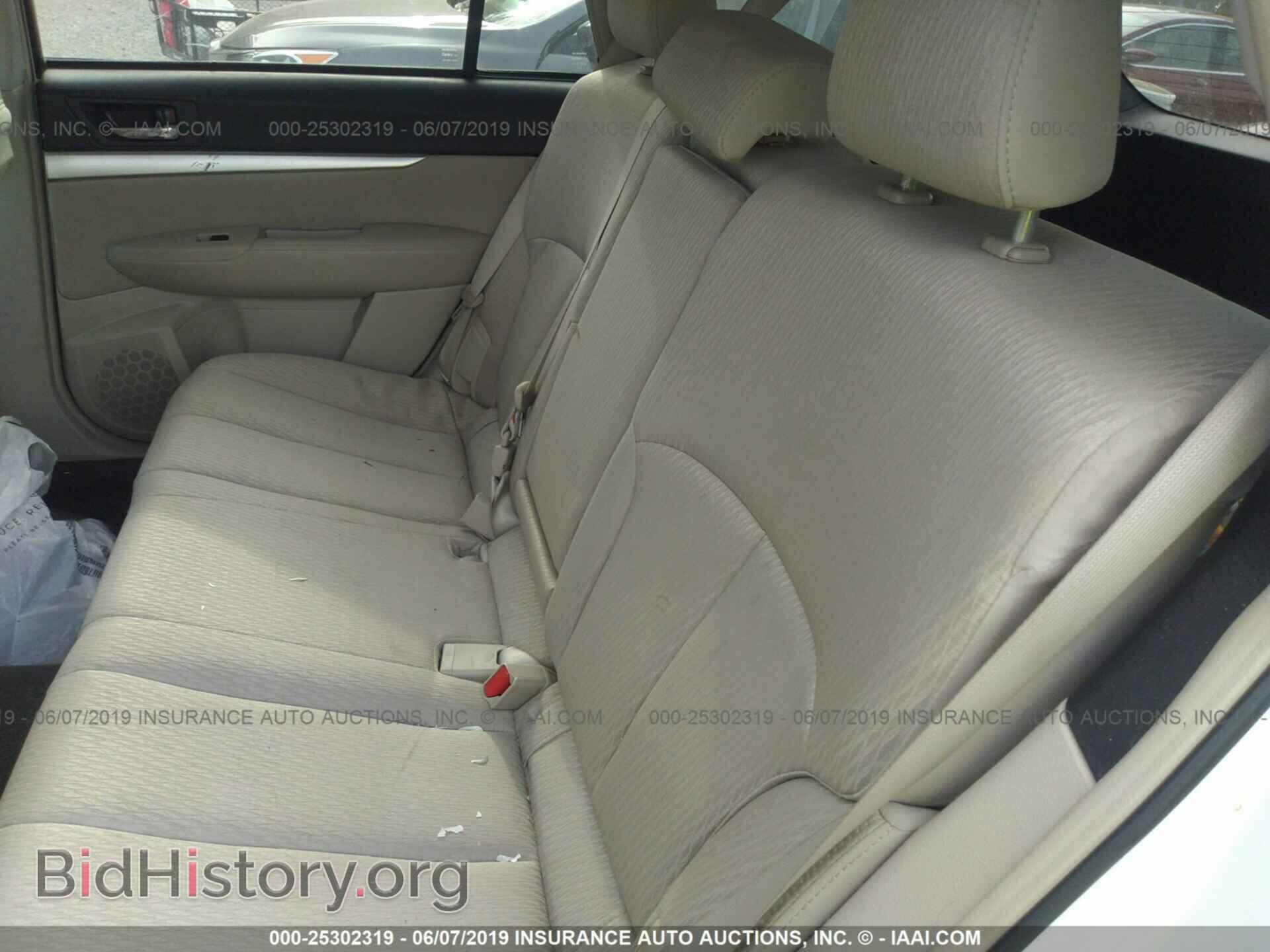 2012 SUBARU OUTBACK - VIN: 4S4BRBCCXC3286468 - Photo 8