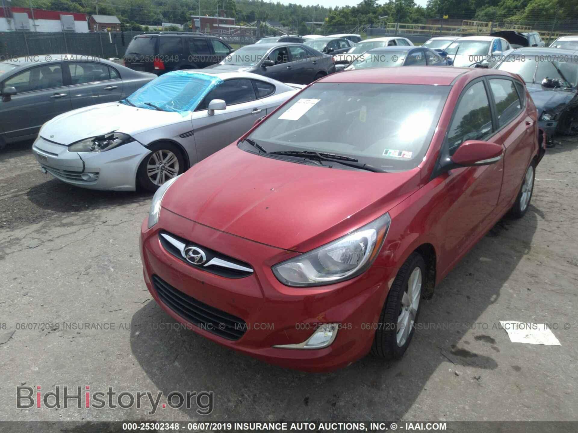 2013 HYUNDAI ACCENT - VIN: KMHCU5AE4DU069003 - Фото 2