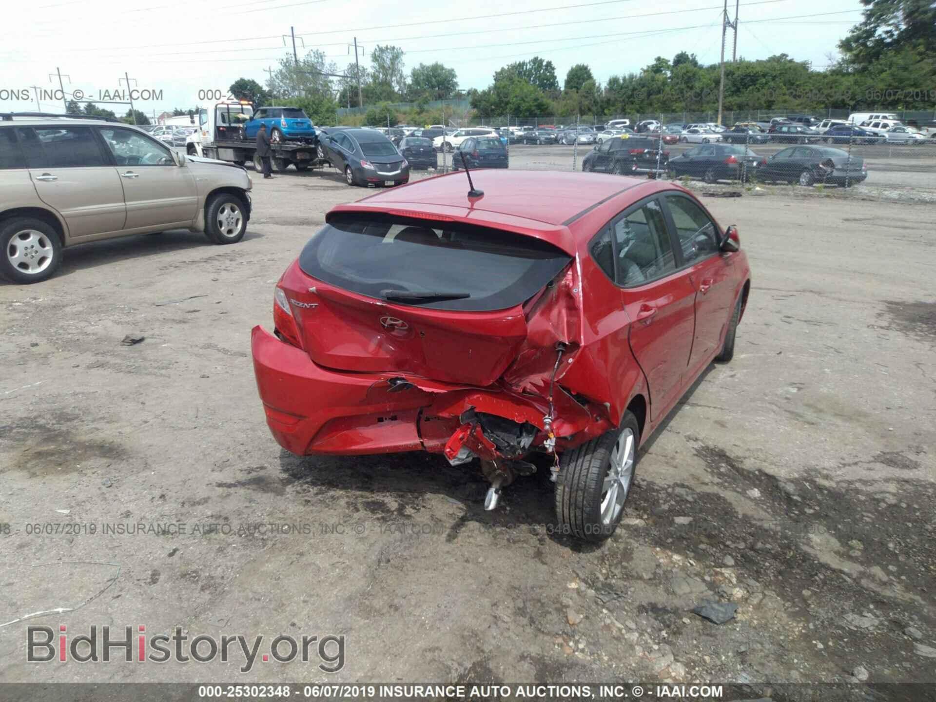2013 HYUNDAI ACCENT - VIN: KMHCU5AE4DU069003 - Фото 4