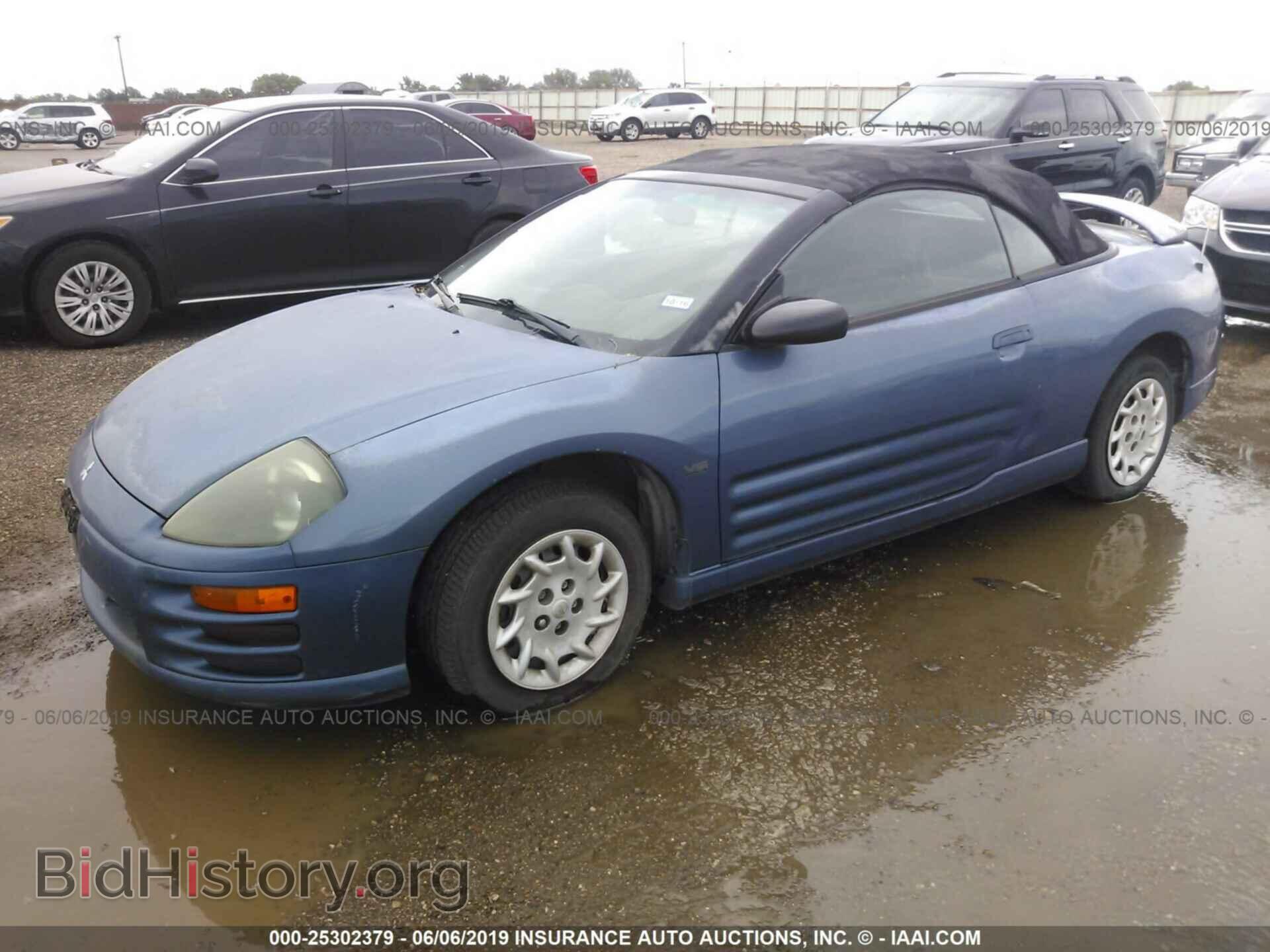 2002 MITSUBISHI ECLIPSE - VIN: 4A3AE85H82E088852 - Photo 2