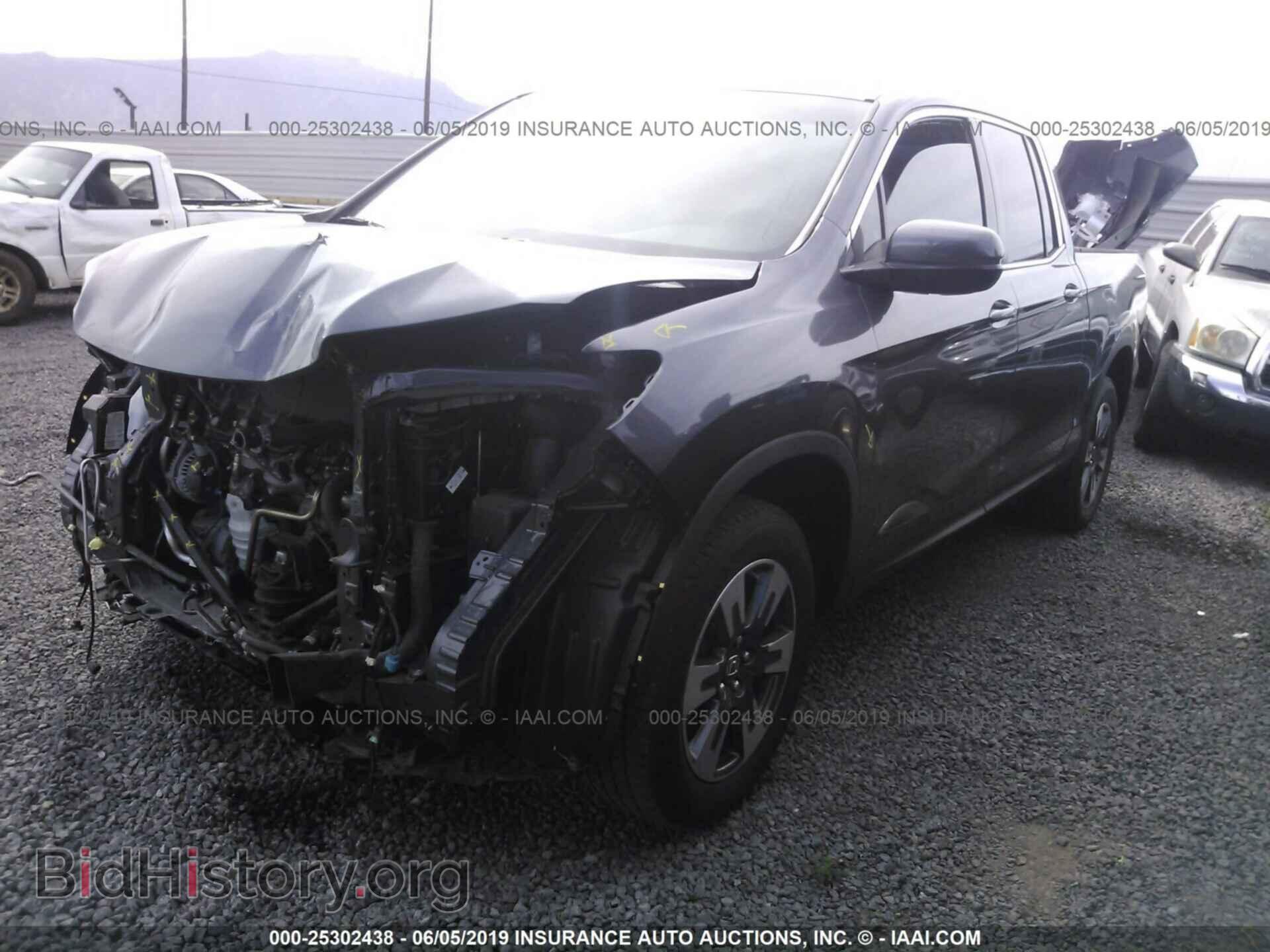 2017 HONDA RIDGELINE - VIN: 5FPYK3F55HB006592 - Фото 2