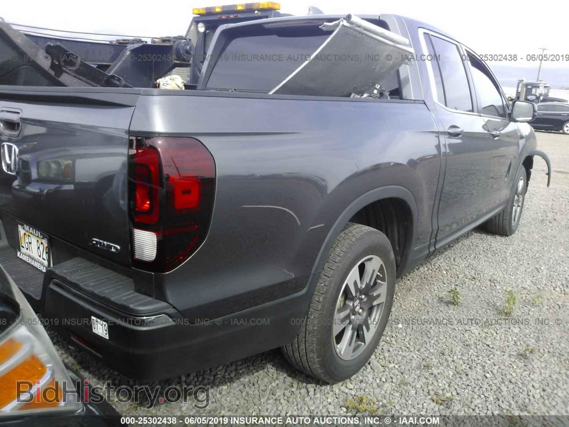2017 HONDA RIDGELINE - VIN: 5FPYK3F55HB006592 - Фото 4