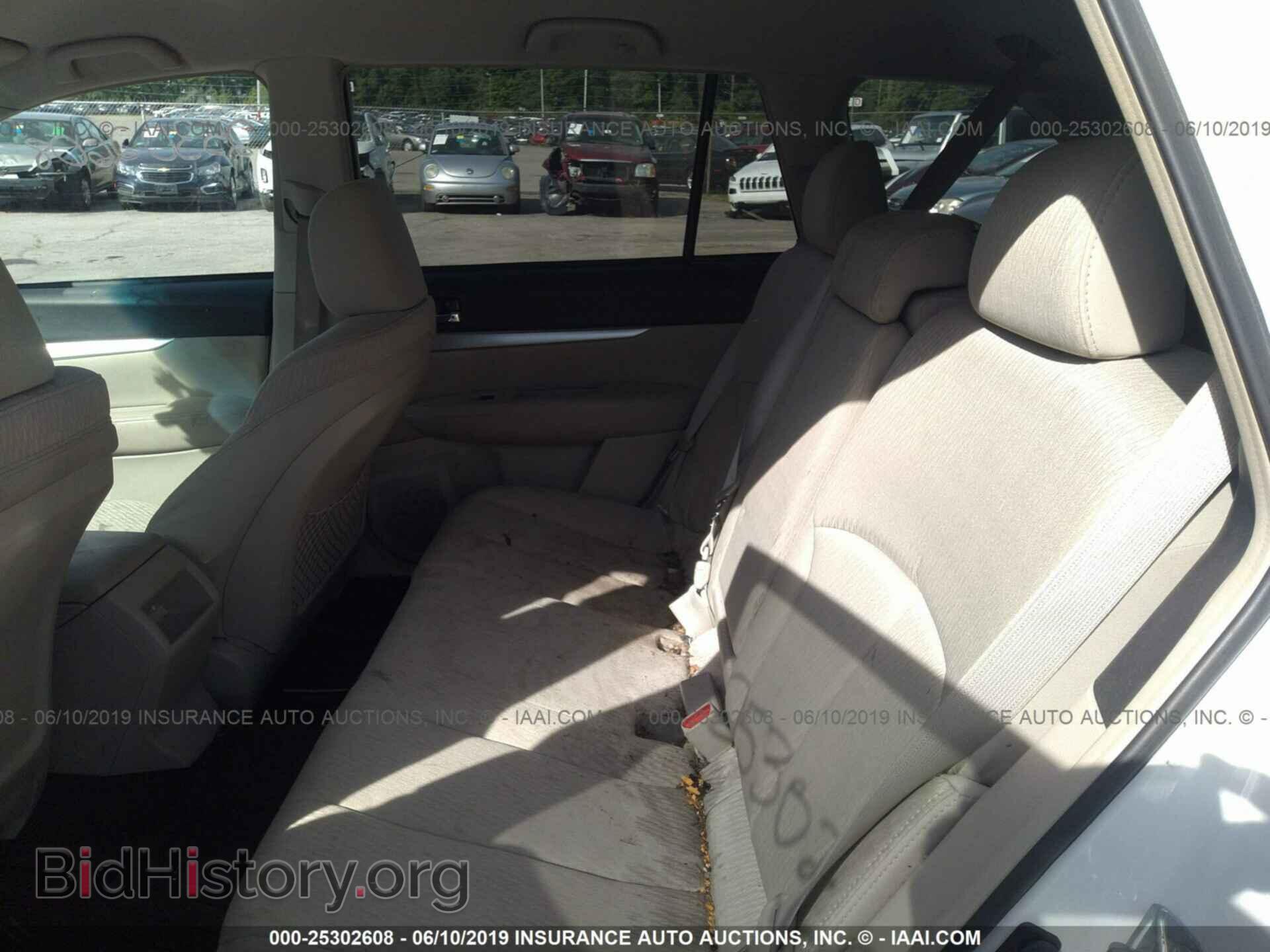 2012 SUBARU OUTBACK - VIN: 4S4BRBCC3C3296503 - Фото 8