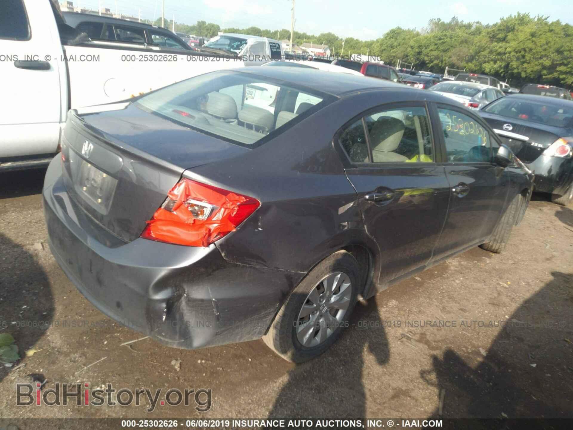 2012 HONDA CIVIC - VIN: 19XFB2F56CE022227 - Photo 4