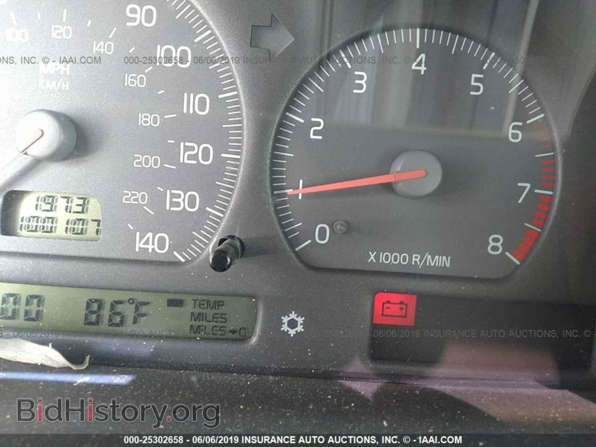 2000 VOLVO S70 - VIN: YV1LS56D8Y2672283 - Фото 7