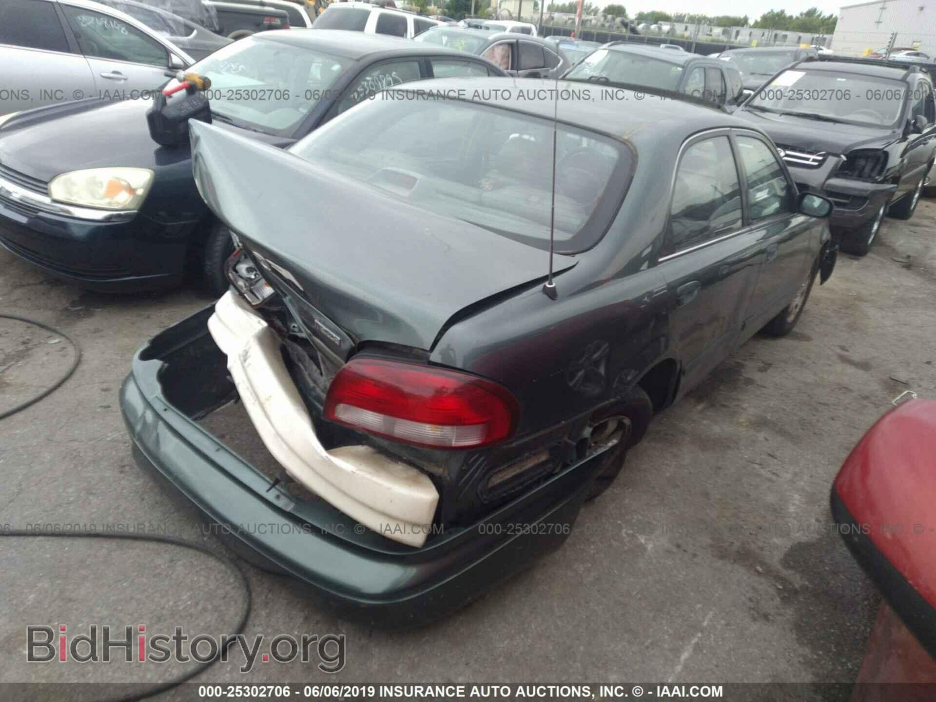 1998 MAZDA 626 - VIN: 1YVGF22D2W5701489 - Фото 4