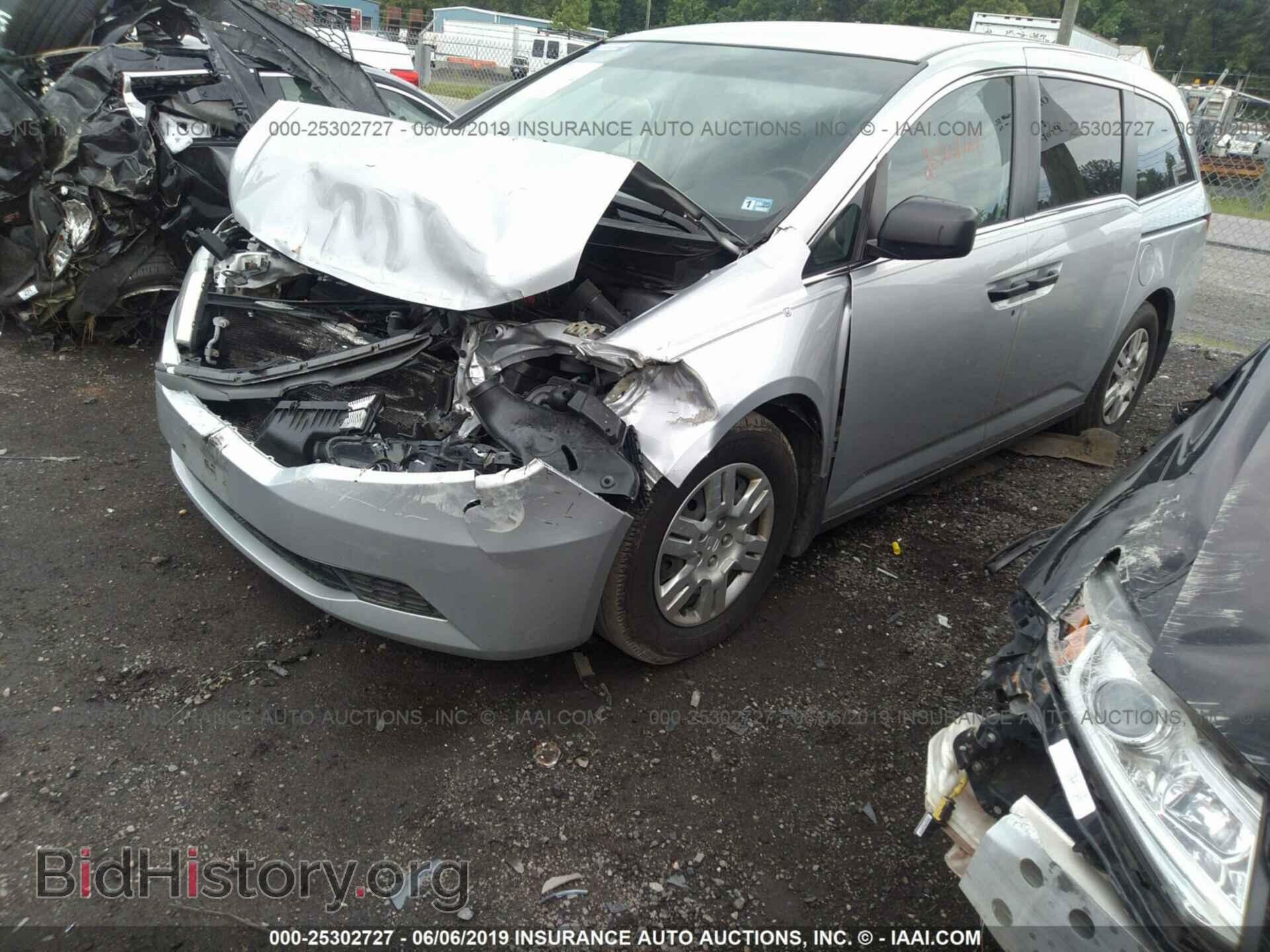 2013 HONDA ODYSSEY - VIN: 5FNRL5H26DB048143 - Фото 2