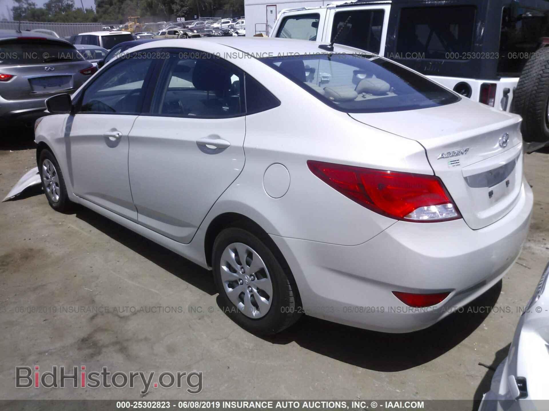 2017 HYUNDAI ACCENT - VIN: KMHCT4AE2HU218222 - Фото 3