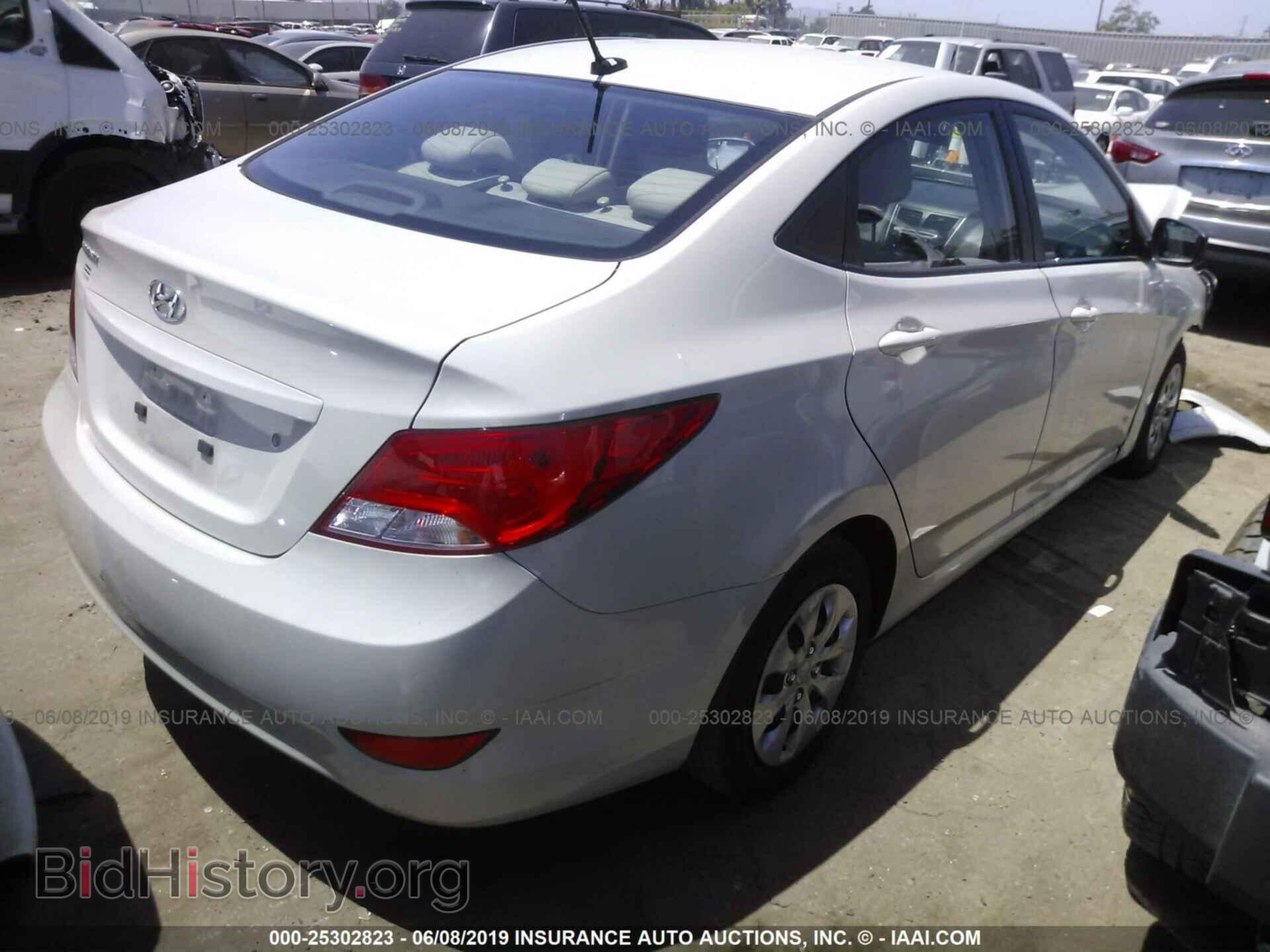 2017 HYUNDAI ACCENT - VIN: KMHCT4AE2HU218222 - Фото 4