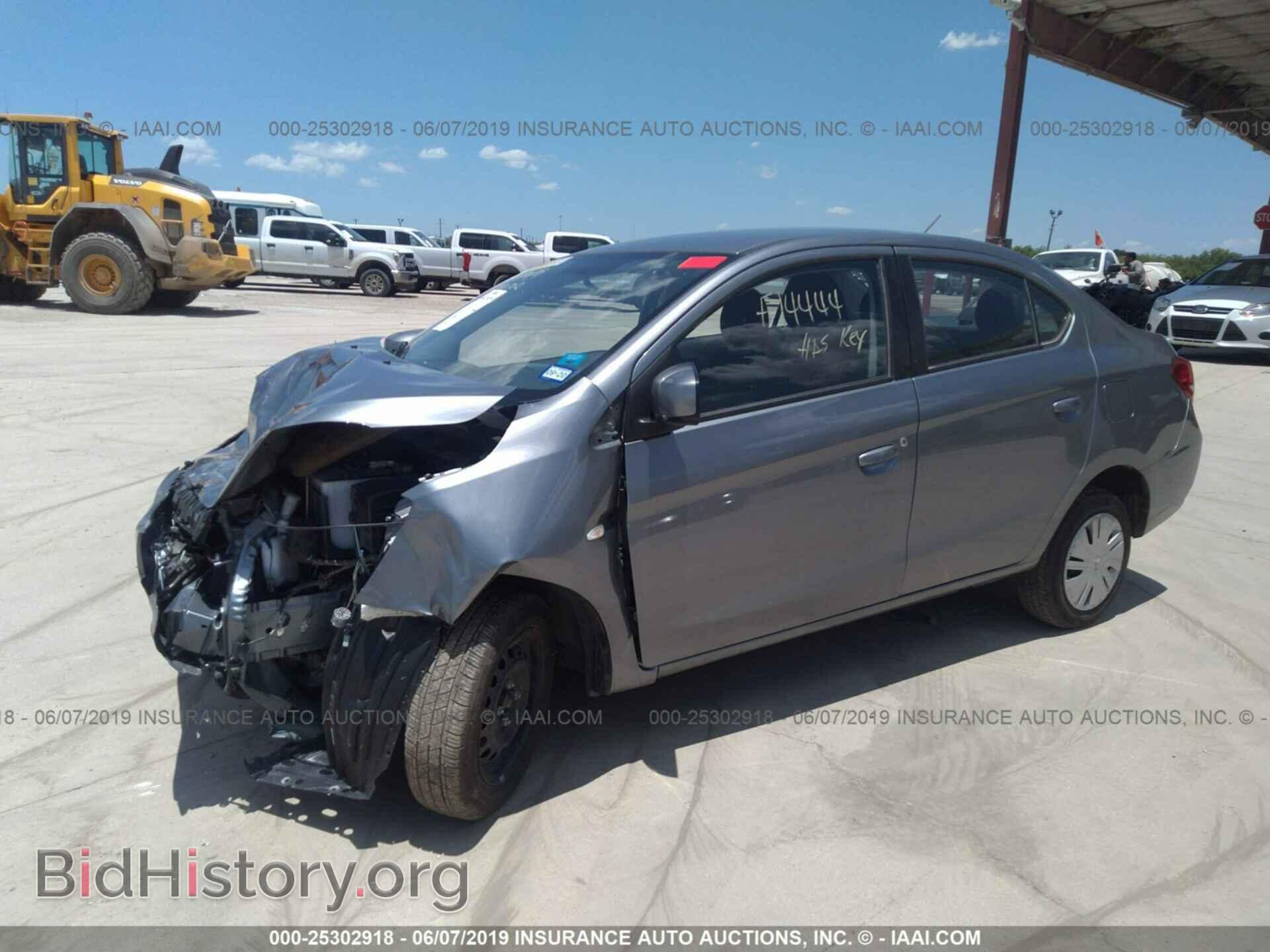 2018 MITSUBISHI MIRAGE - VIN: ML32F3FJ5JHF14444 - Фото 2