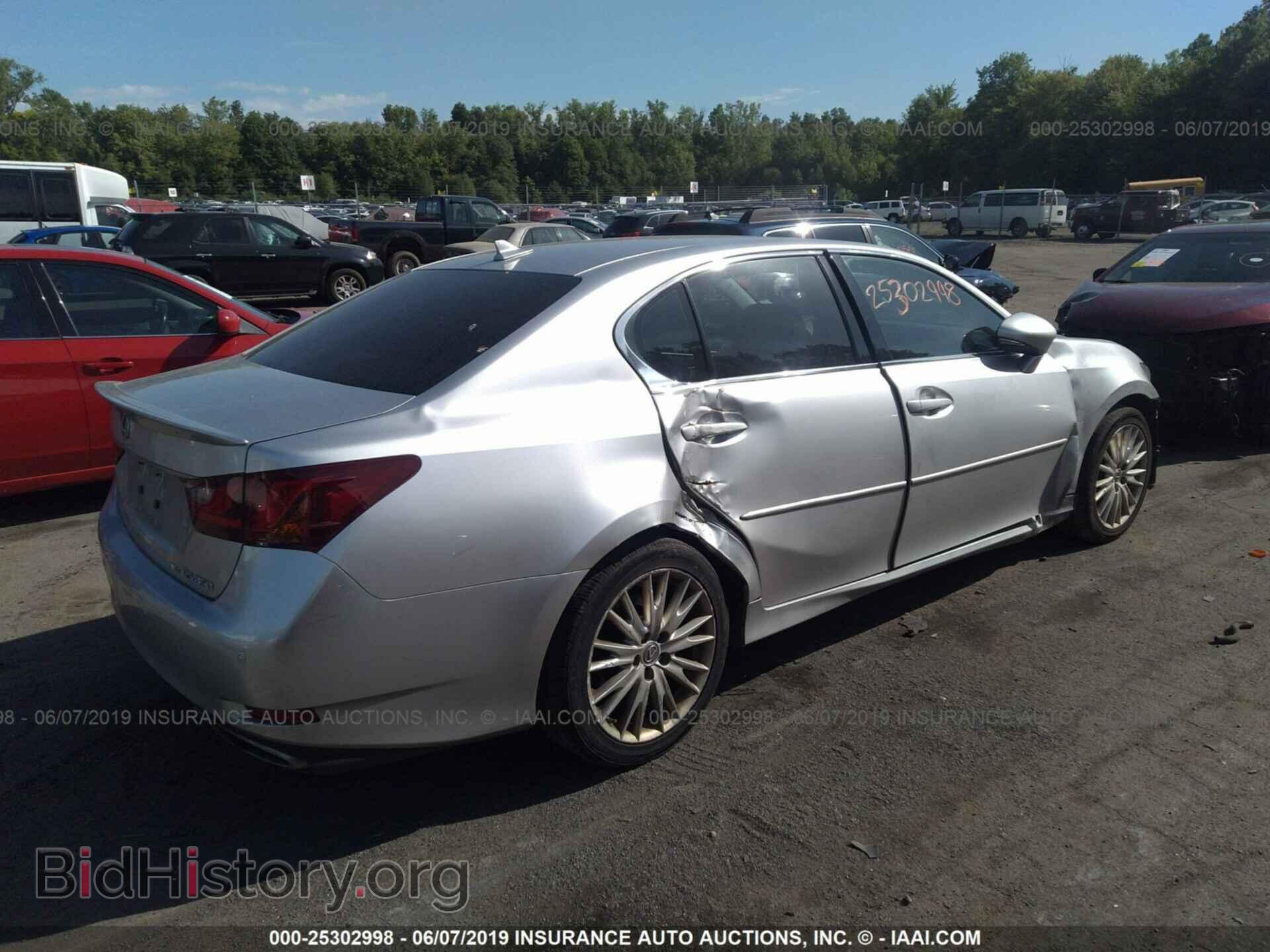2013 LEXUS GS - VIN: JTHCE1BL0D5003872 - Фото 4