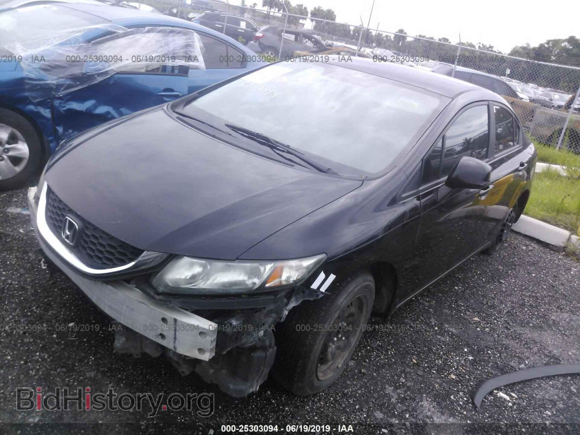 2013 HONDA CIVIC - VIN: 19XFB2F52DE012358 - Фото 2