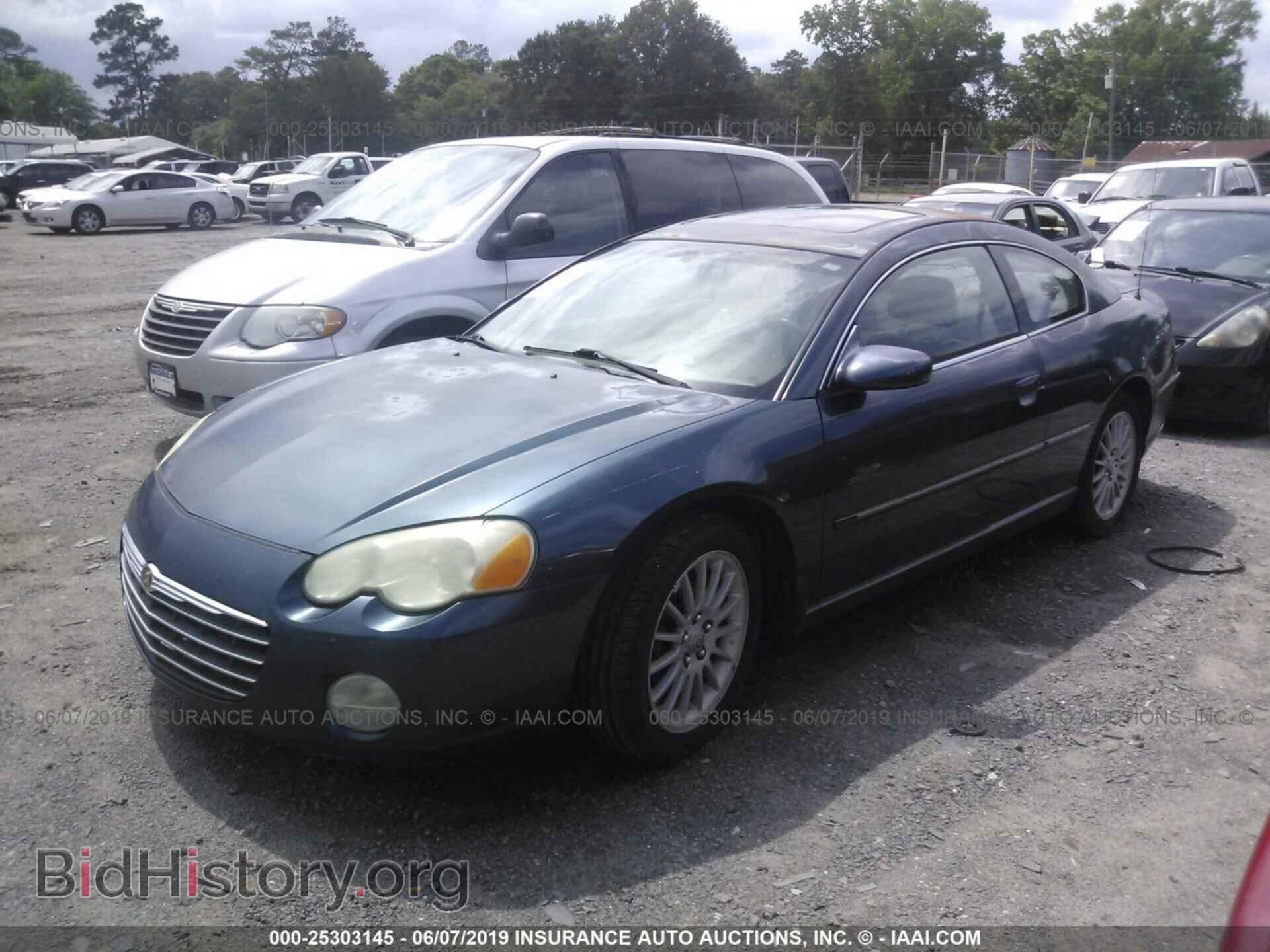 2005 CHRYSLER SEBRING - VIN: 4C3AG52H05E025302 - Фото 2