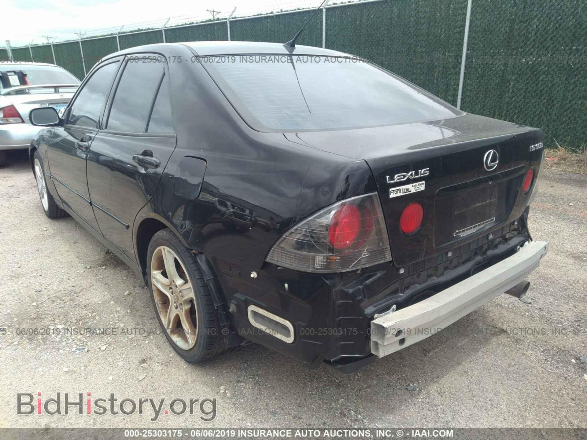 2002 LEXUS IS - VIN: JTHBD192020064242 - Фото 3