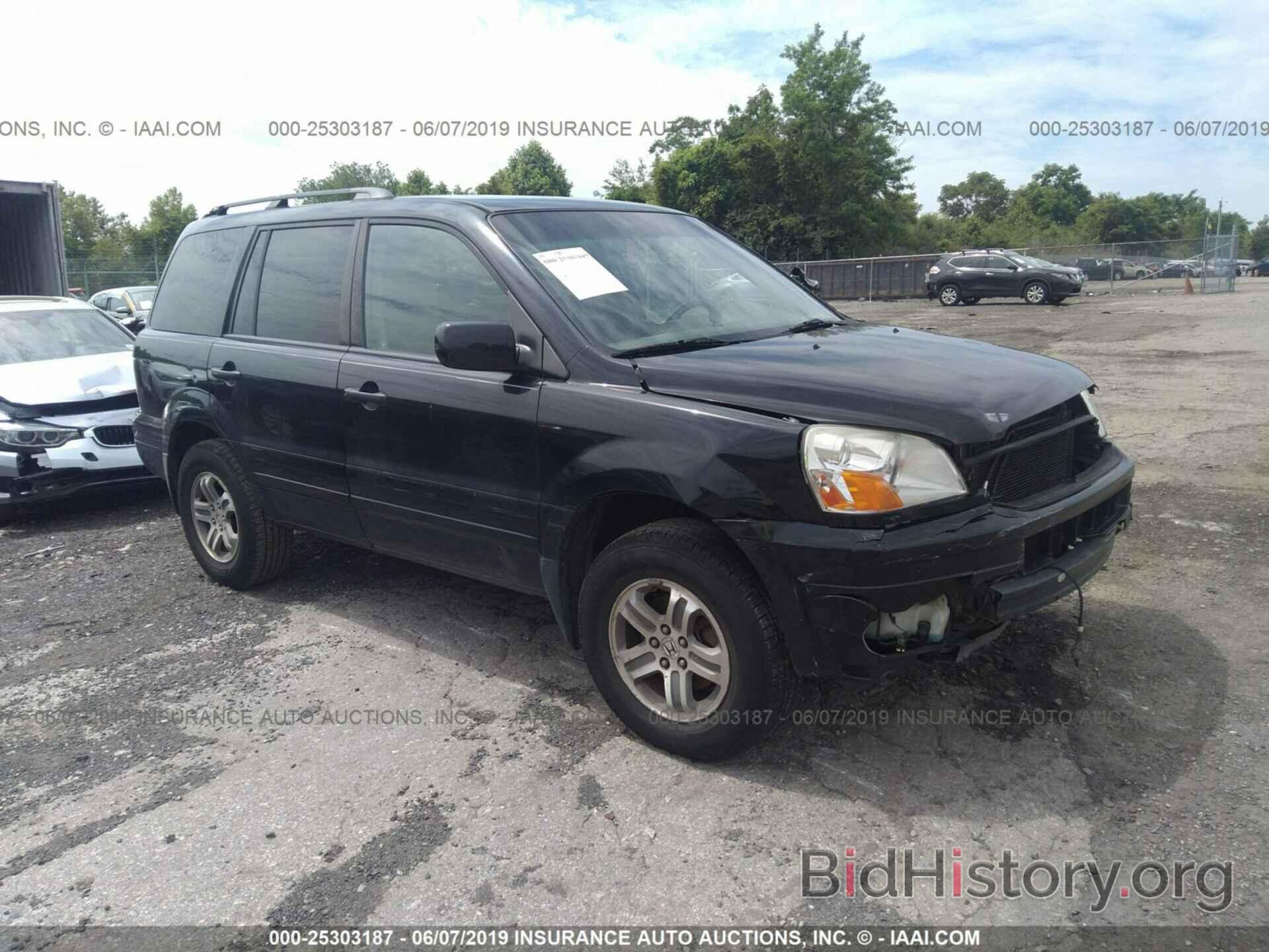 Photo 2HKYF18504H511515 - HONDA PILOT 2004