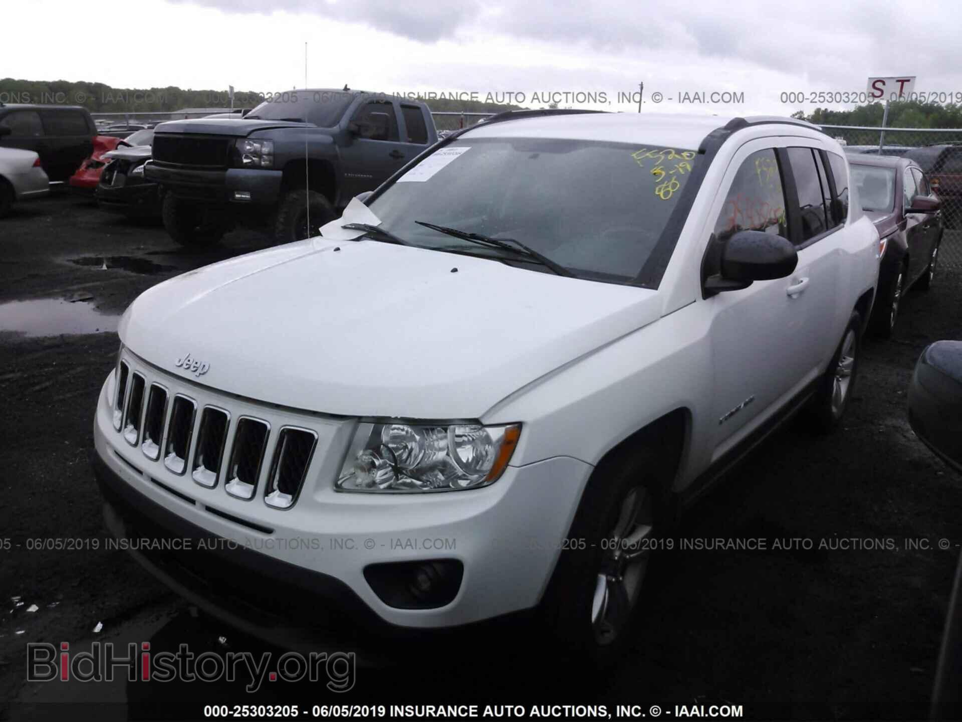 2012 JEEP COMPASS - VIN: 1C4NJCBB5CD518900 - Фото 2