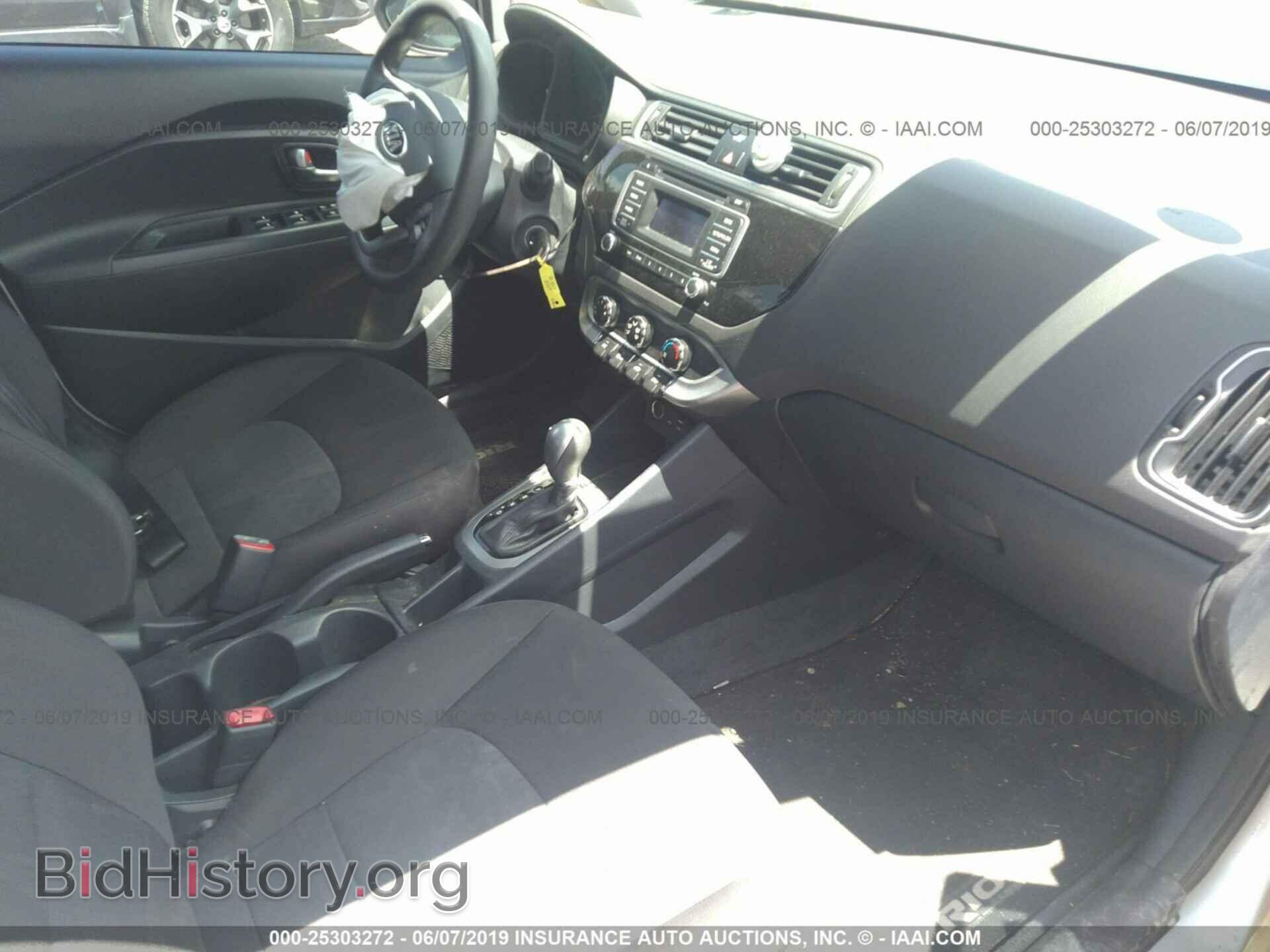 2016 KIA RIO - VIN: KNADM4A32G6654623 - Фото 5