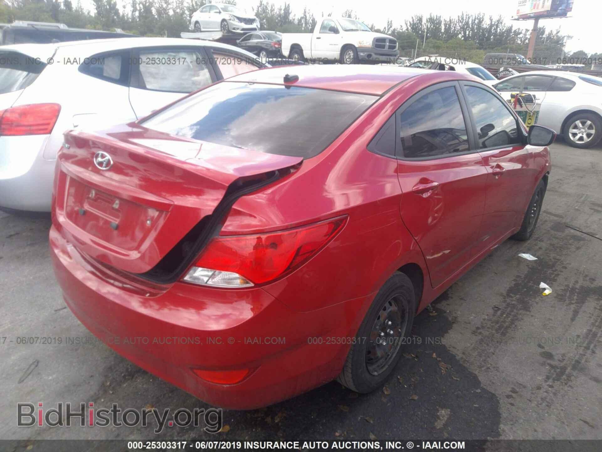 2016 HYUNDAI ACCENT - VIN: KMHCT4AEXGU041689 - Фото 4