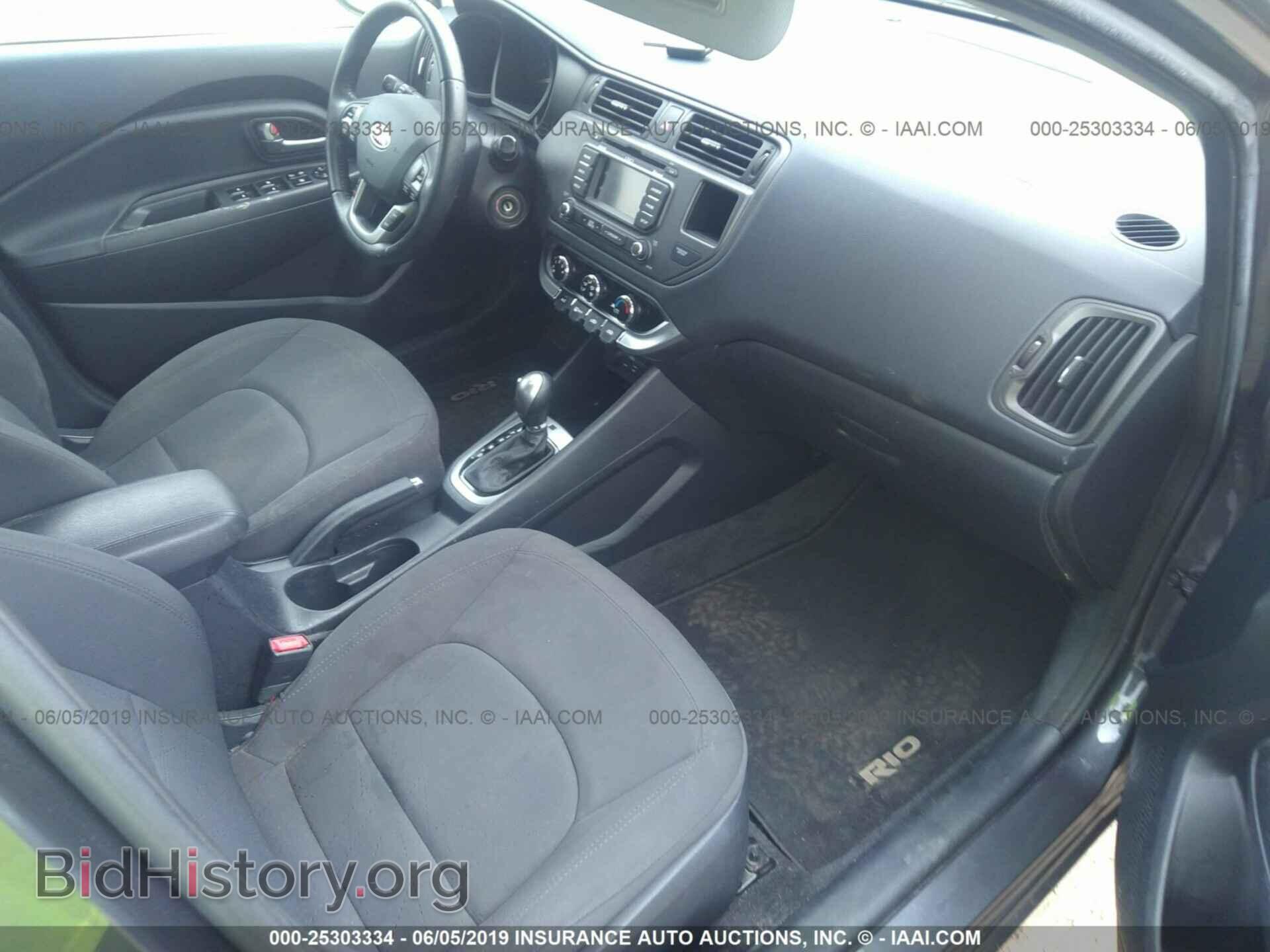 2013 KIA RIO - VIN: KNADN4A35D6116099 - Фото 5