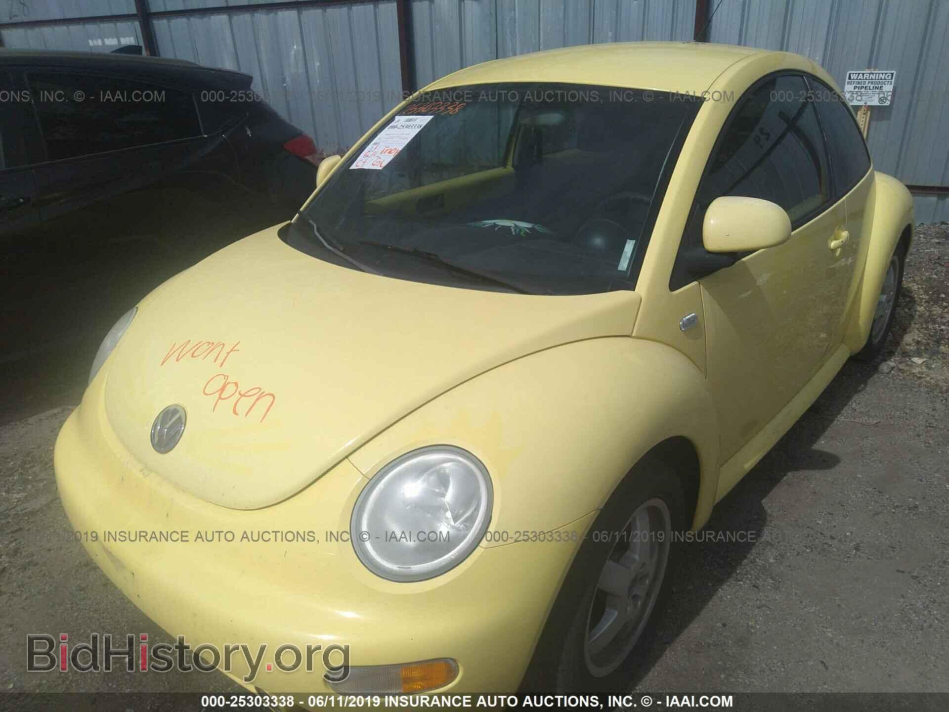 2000 VOLKSWAGEN NEW BEETLE - VIN: 3VWCA21CXYM424368 - Фото 2