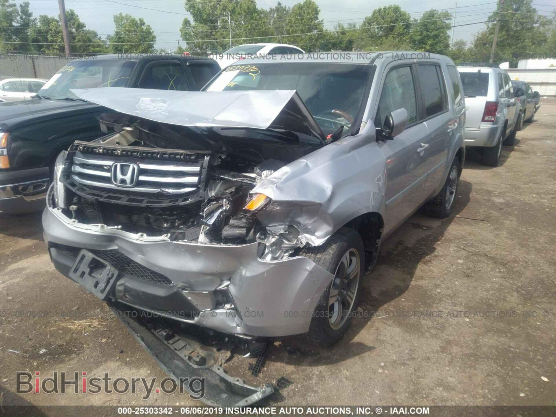 2015 HONDA PILOT - VIN: 5FNYF4H31FB015043 - Photo 2