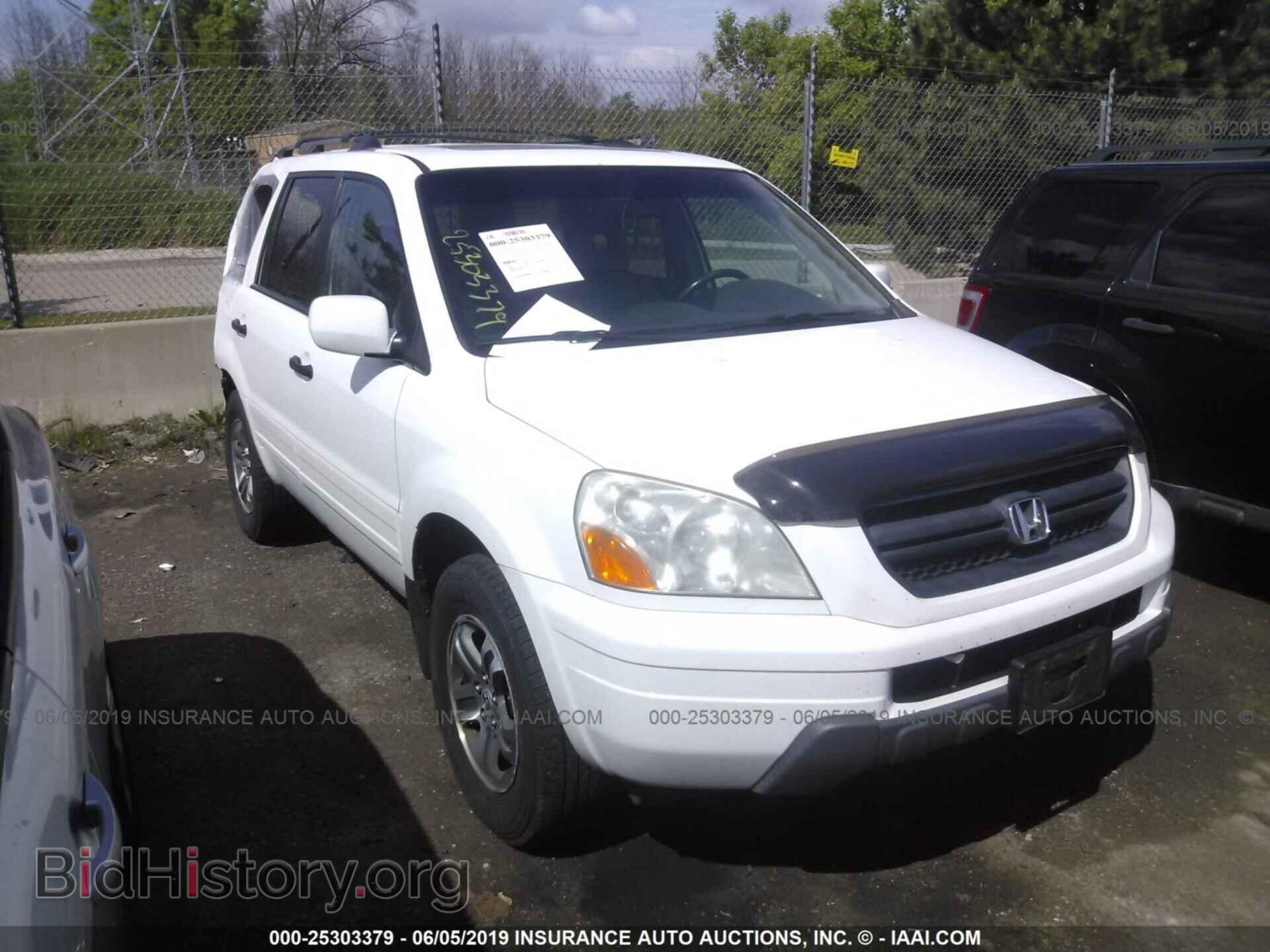 Фотография 5FNYF18565B001069 - HONDA PILOT 2005