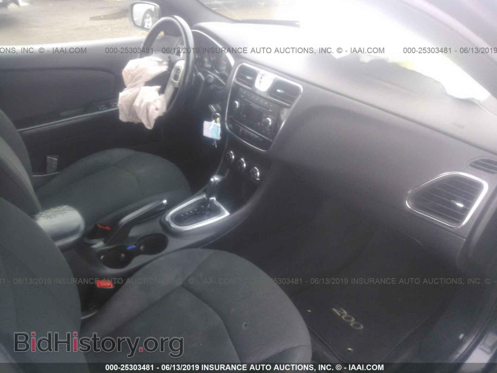 2012 CHRYSLER 200 - VIN: 1C3CCBBB7CN105774 - Фото 5