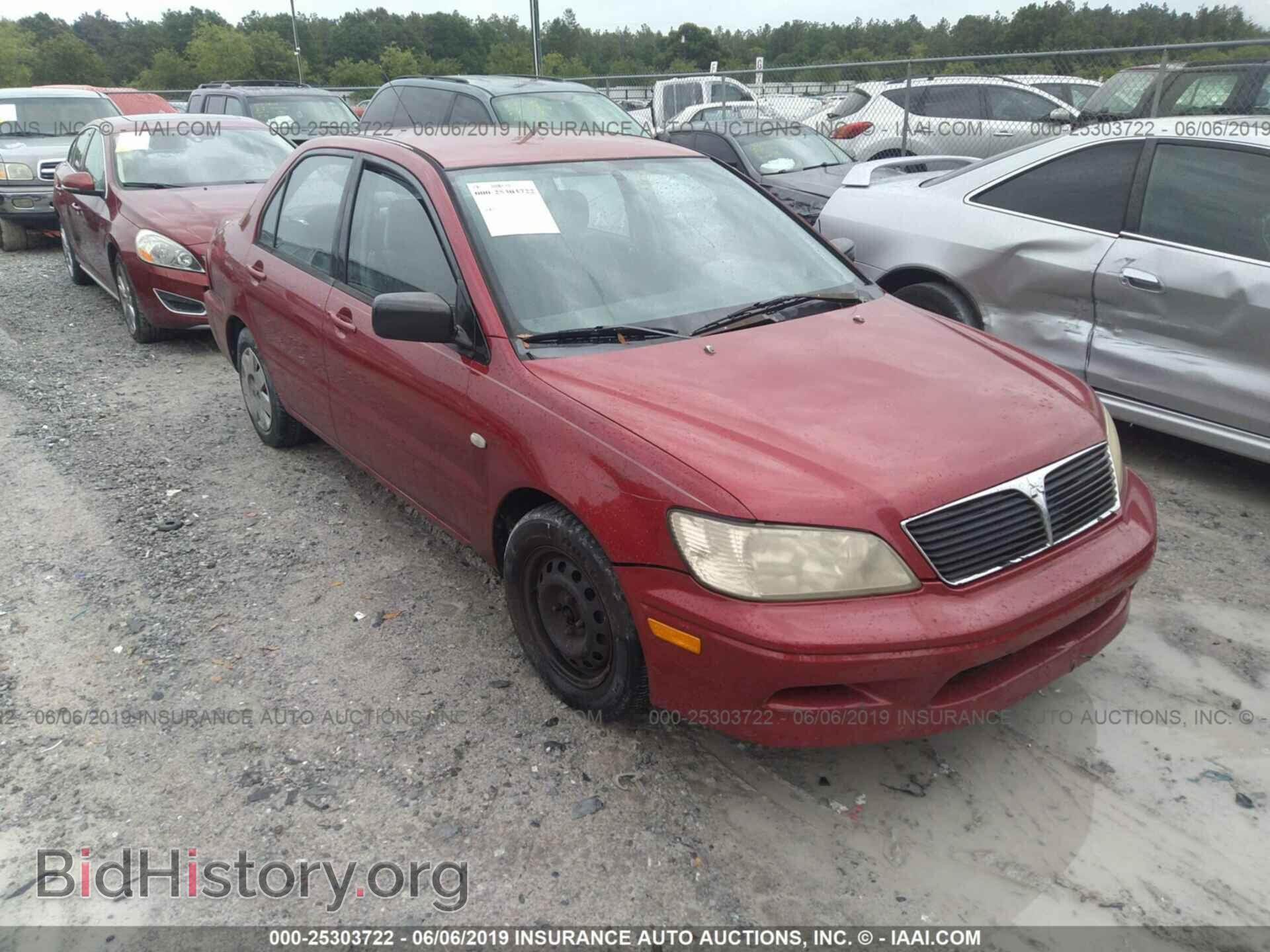Photo JA3AJ26E43U003558 - MITSUBISHI LANCER 2003
