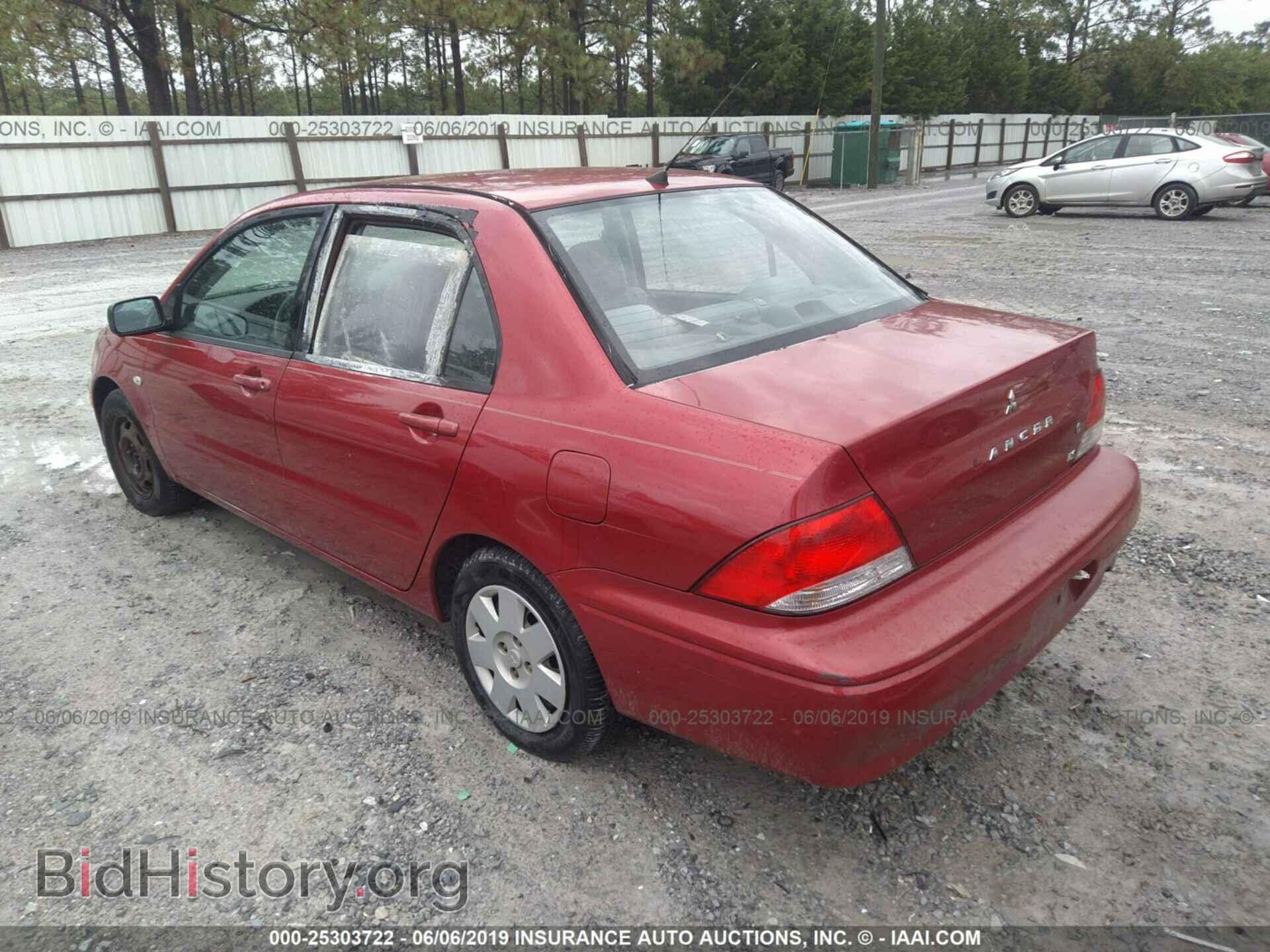 2003 MITSUBISHI LANCER - VIN: JA3AJ26E43U003558 - Фото 3