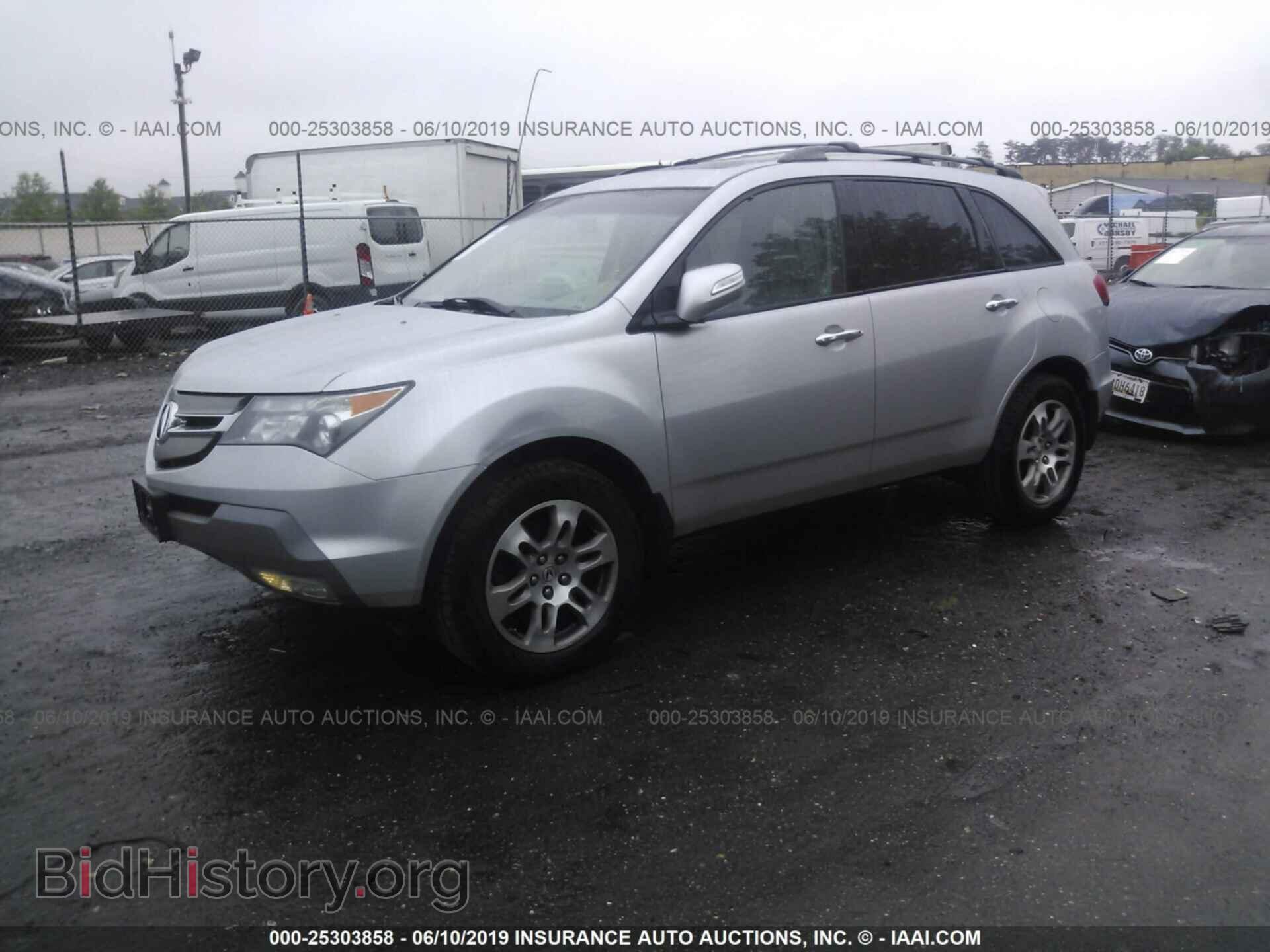 2007 ACURA MDX - VIN: 2HNYD28407H540149 - Фото 2