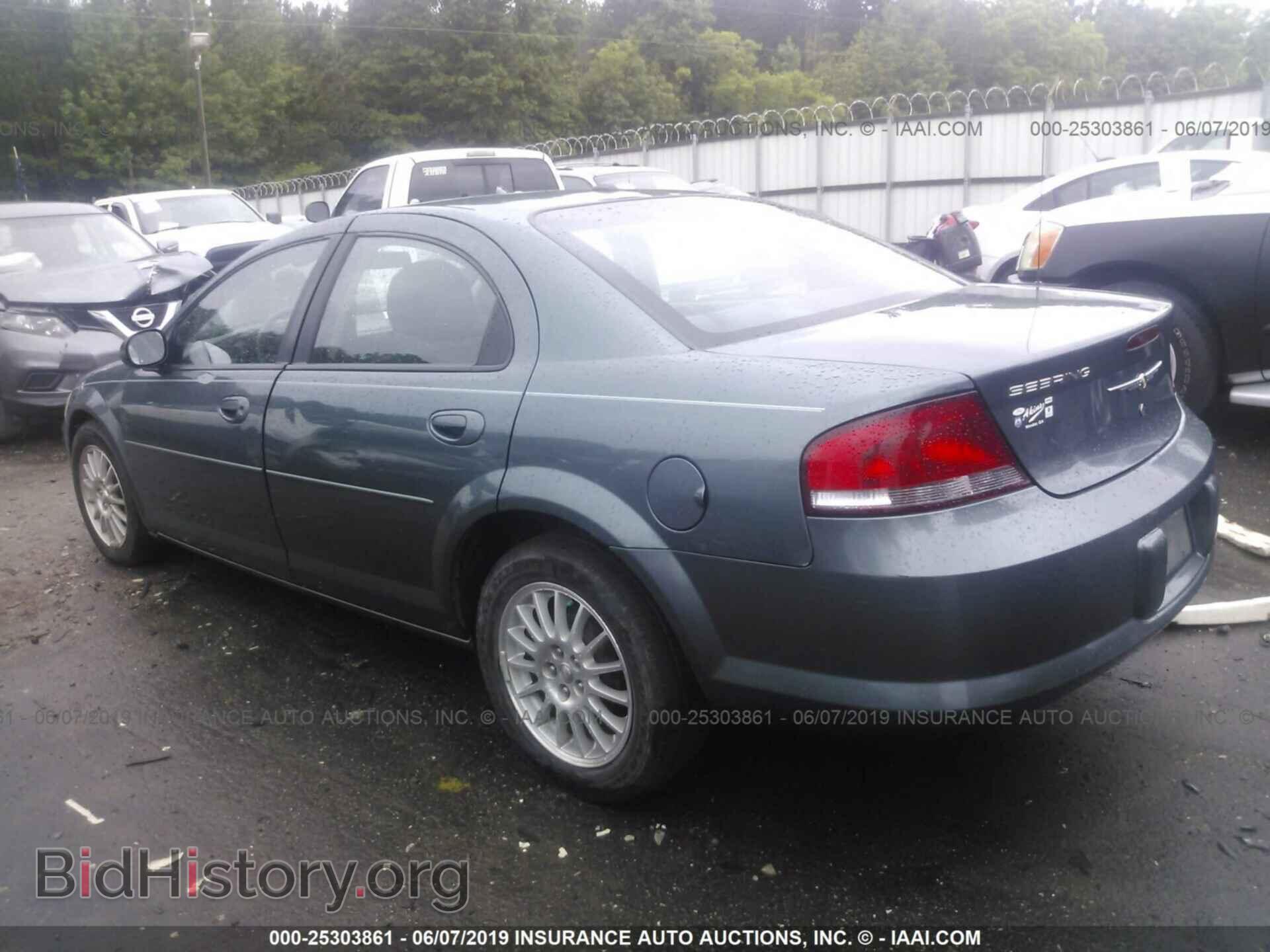 2006 CHRYSLER SEBRING - VIN: 1C3EL46X86N249784 - Фото 3