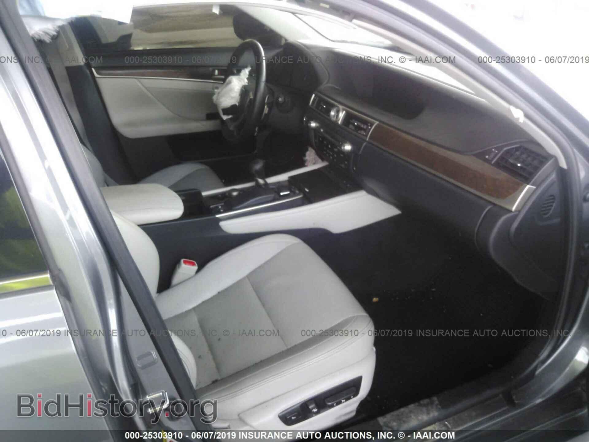 2013 LEXUS GS - VIN: JTHBE1BL7D5026951 - Фото 5