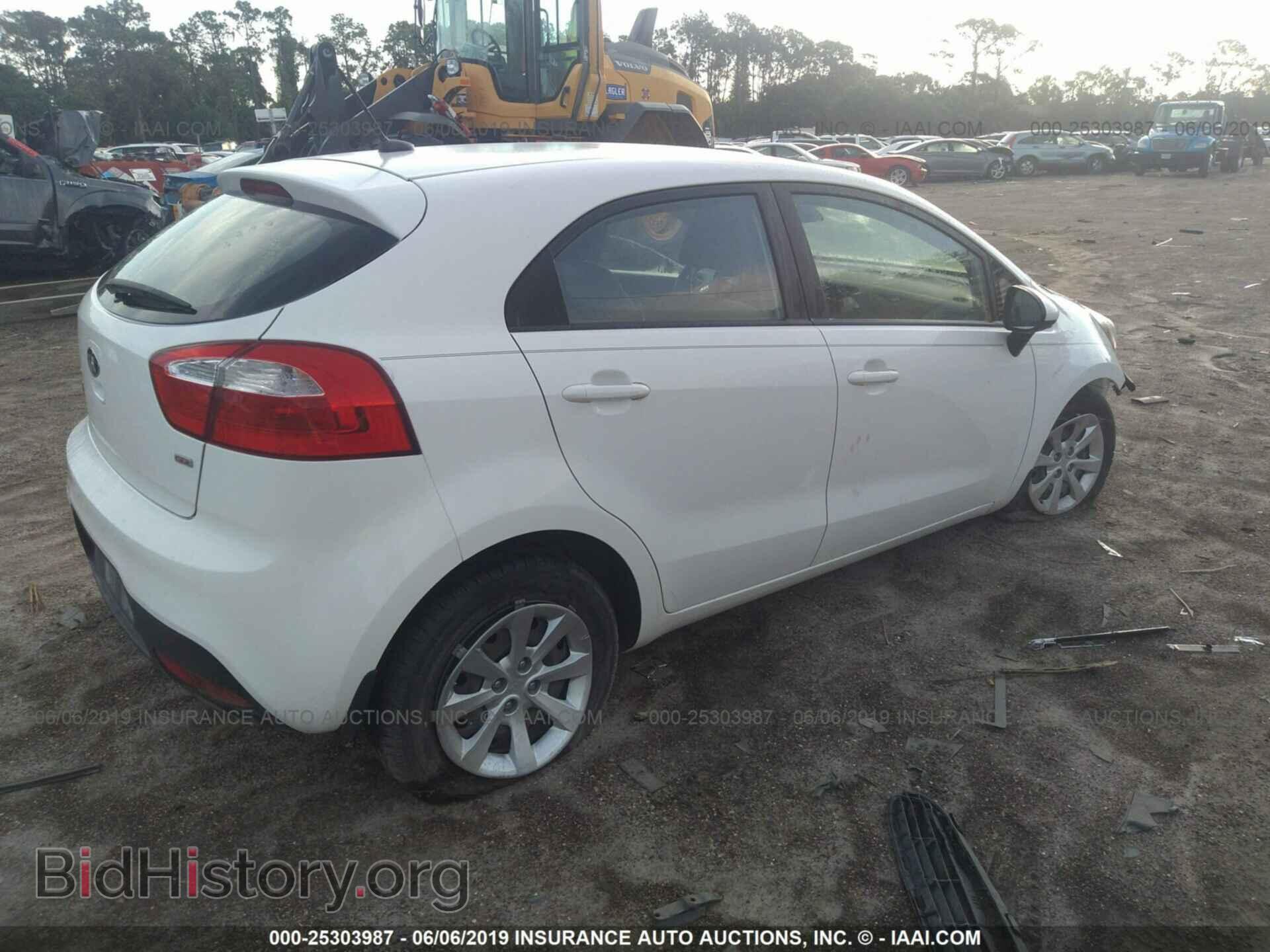 2015 KIA RIO - VIN: KNADM5A36F6441193 - Фото 4