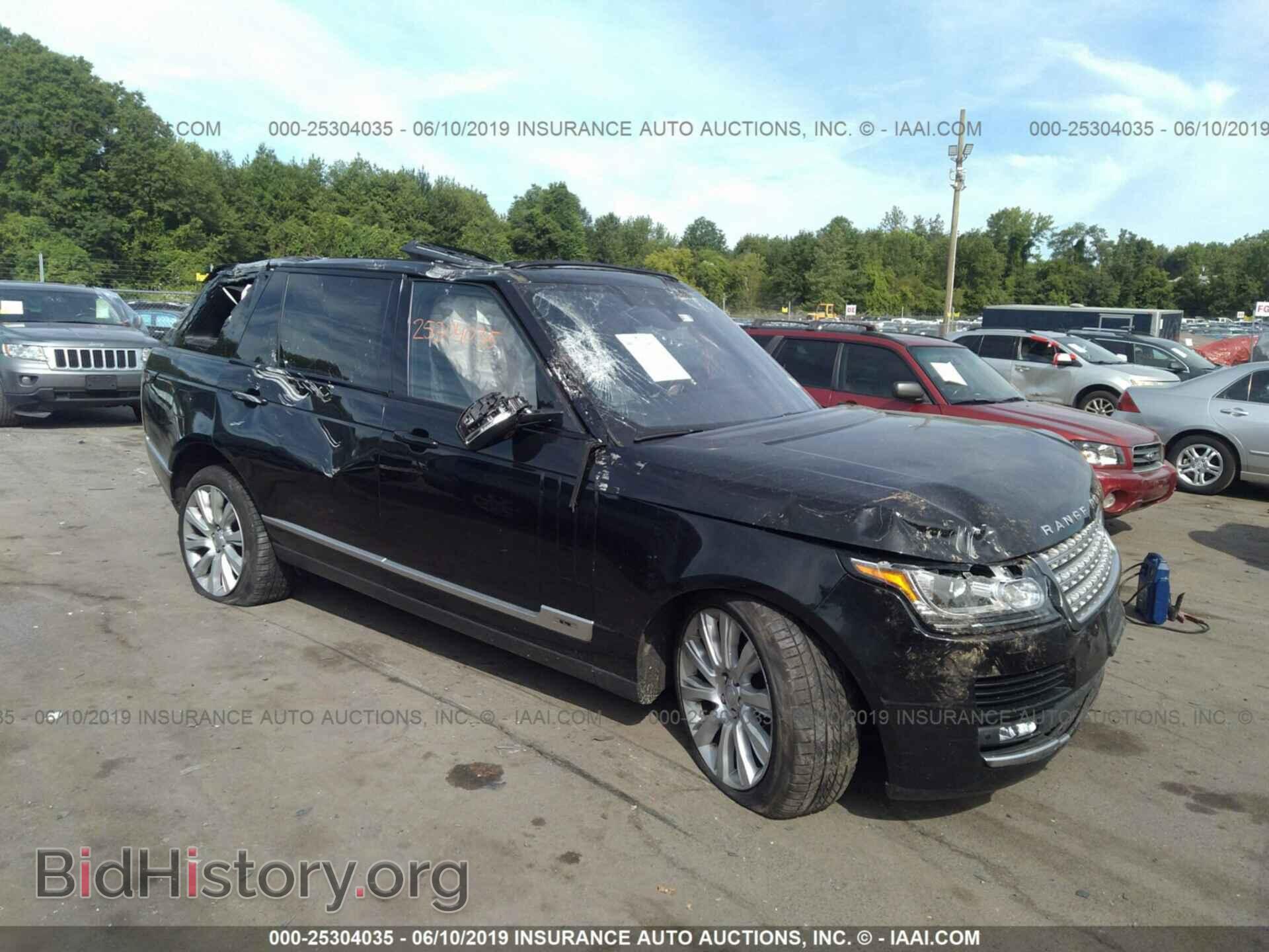 Фотография SALGS5FE8HA328404 - LAND ROVER RANGE ROVER 2017