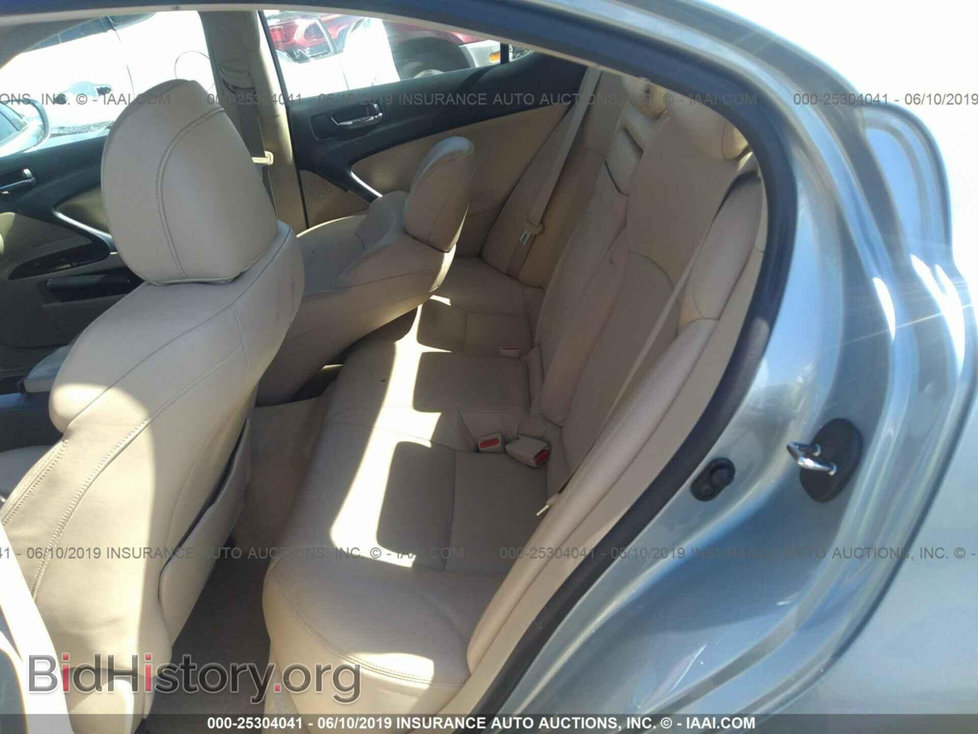 2007 LEXUS IS - VIN: JTHBK262875028471 - Фото 8