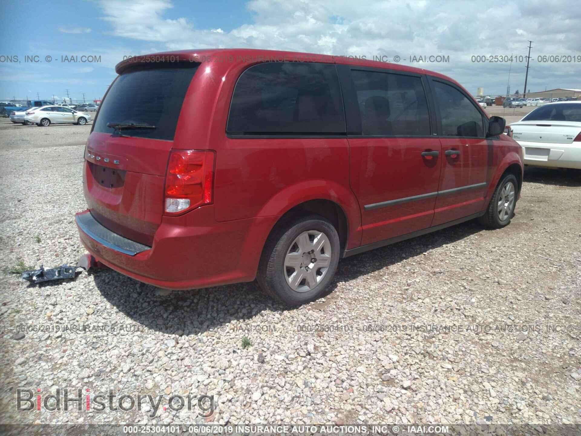 2012 DODGE GRAND CARAVAN - VIN: 2C4RDGBG5CR199393 - Фото 4