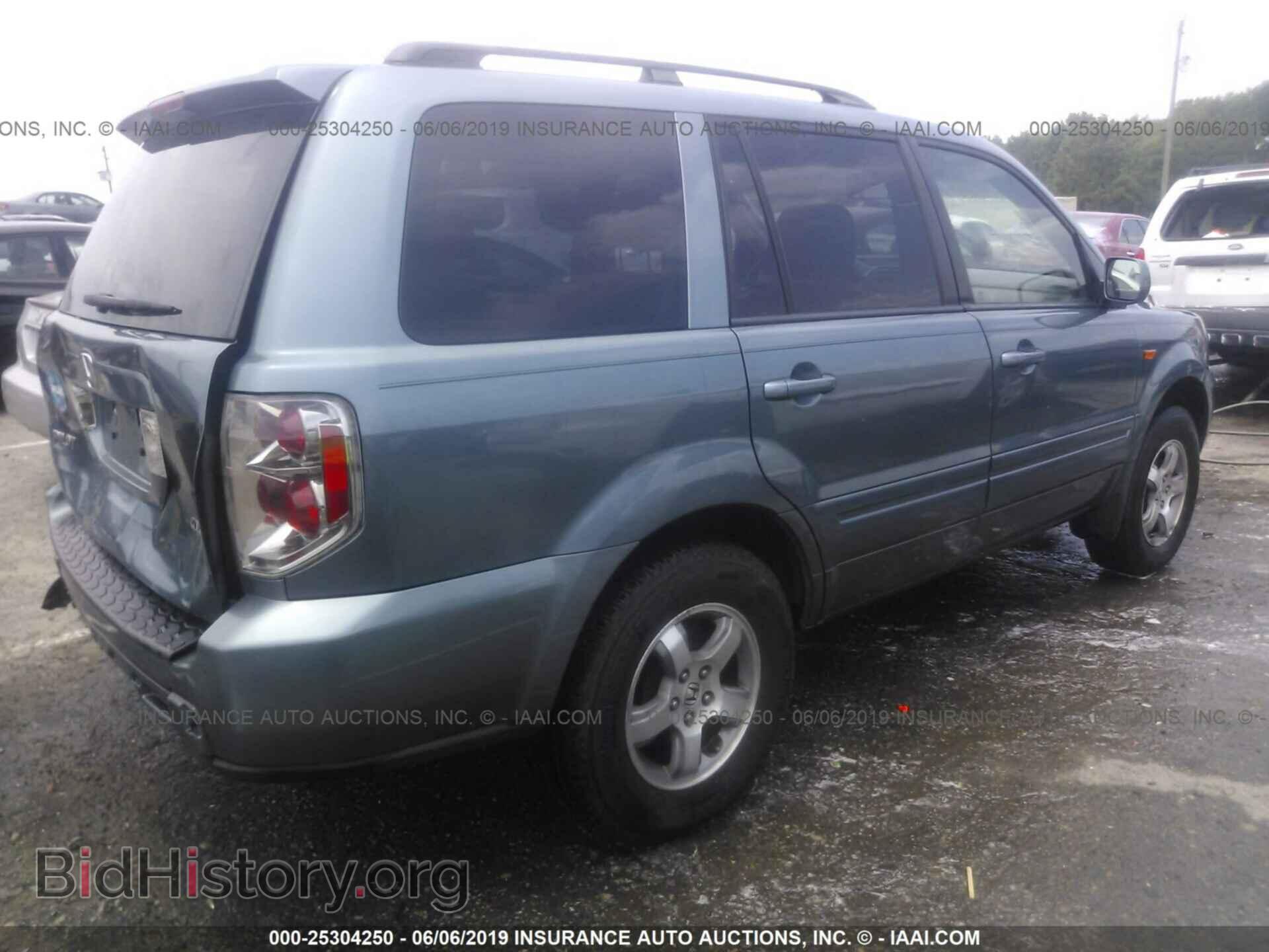 2007 HONDA PILOT - VIN: 2HKYF18507H503631 - Фото 4