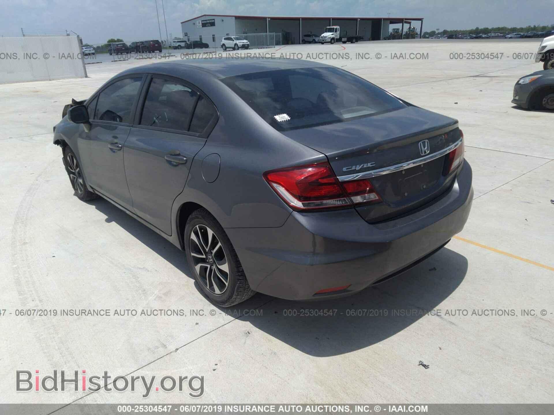 2013 HONDA CIVIC - VIN: 19XFB2F93DE051897 - Фото 3