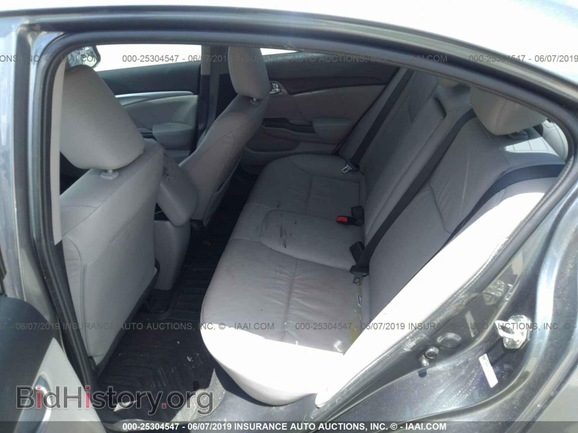 2013 HONDA CIVIC - VIN: 19XFB2F93DE051897 - Фото 8