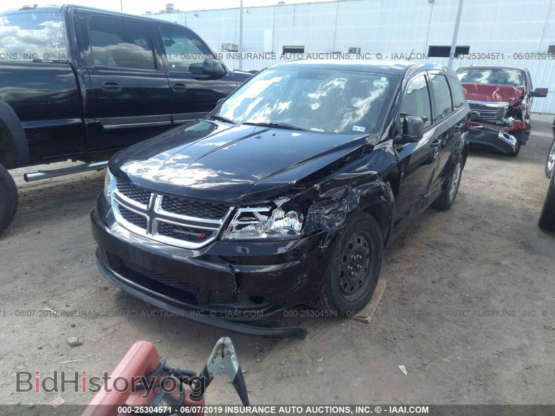 2014 DODGE JOURNEY - VIN: 3C4PDCAB4ET277166 - Фото 2