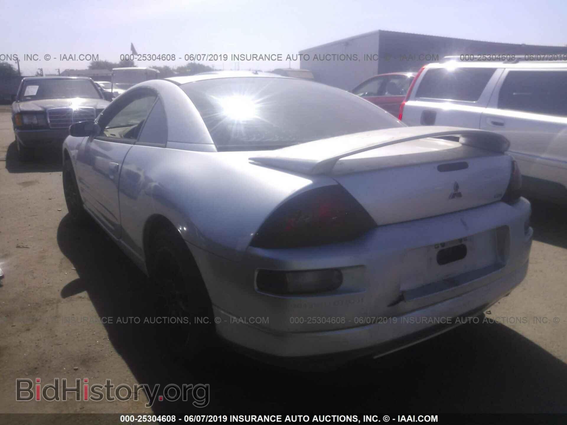 2001 MITSUBISHI ECLIPSE - VIN: 4A3AC44G51E195072 - Фото 3