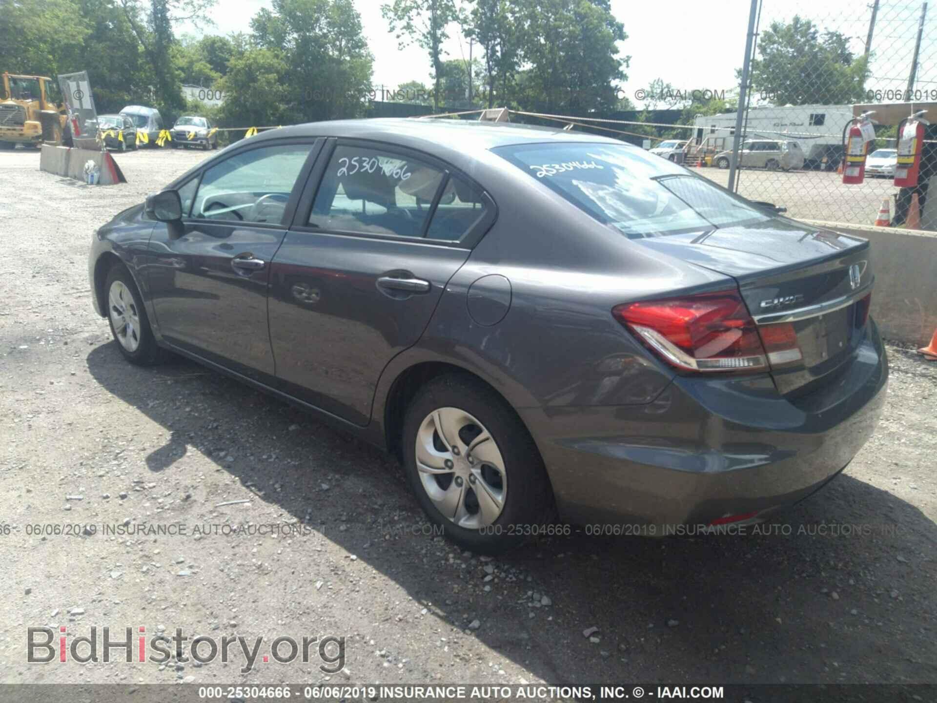 2013 HONDA CIVIC - VIN: 2HGFB2F52DH600413 - Фото 3