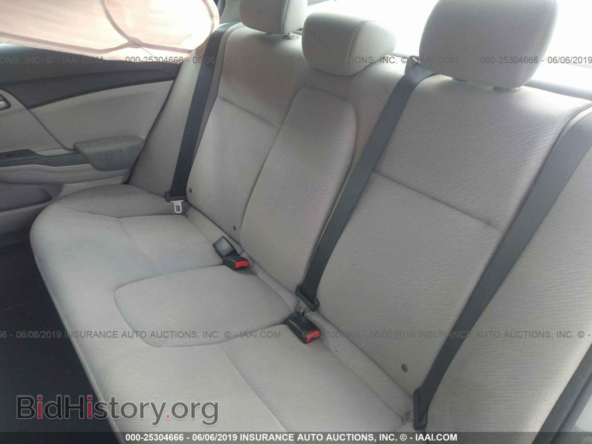 2013 HONDA CIVIC - VIN: 2HGFB2F52DH600413 - Фото 8