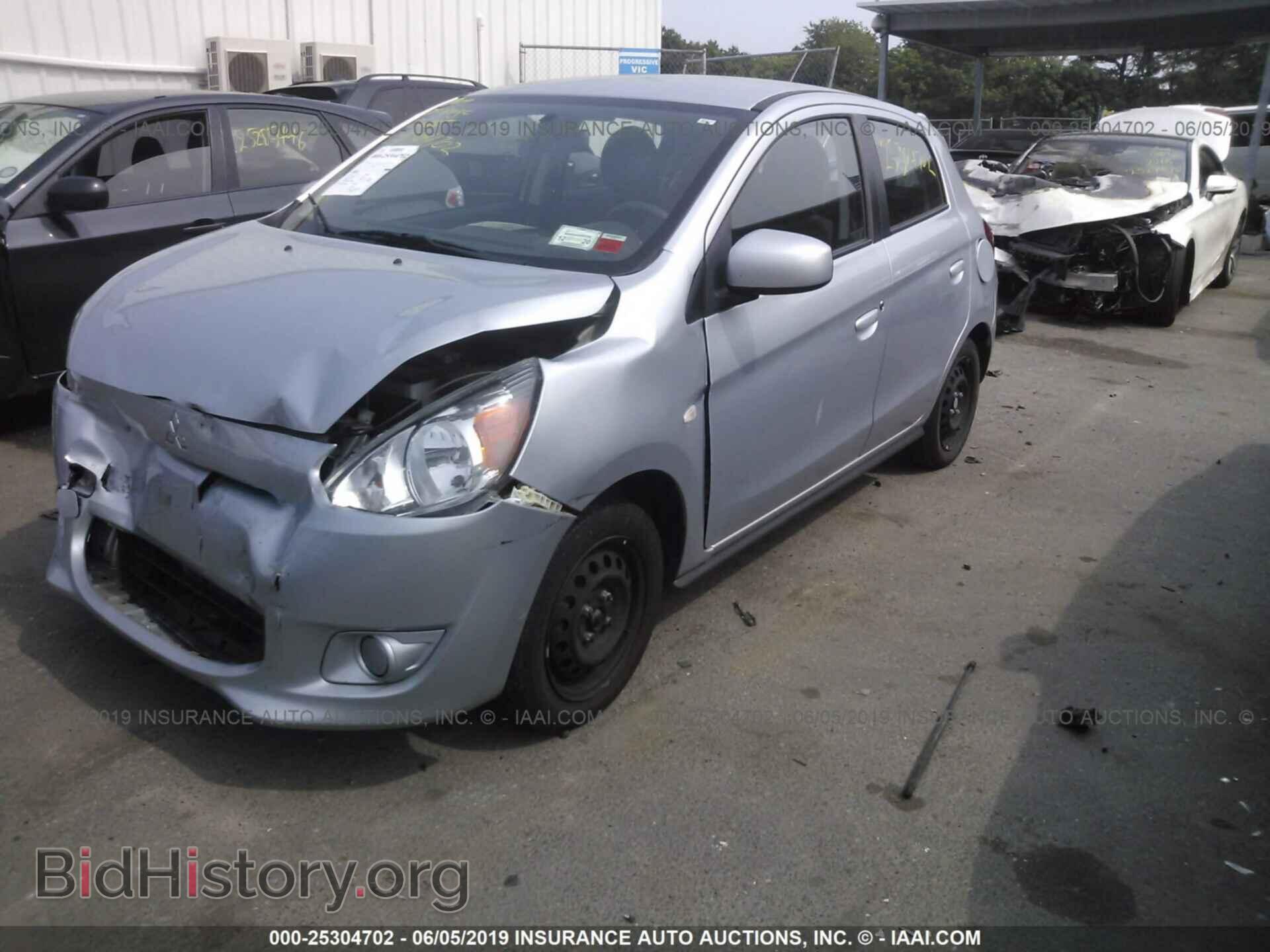 2015 MITSUBISHI MIRAGE - VIN: ML32A3HJ9FH046220 - Фото 2